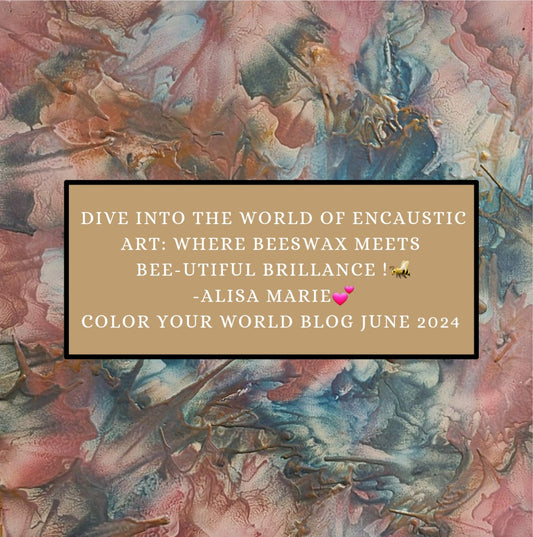 Dive into the World of Encaustic Art: Where Beeswax Meets Bee-utiful Brillance!