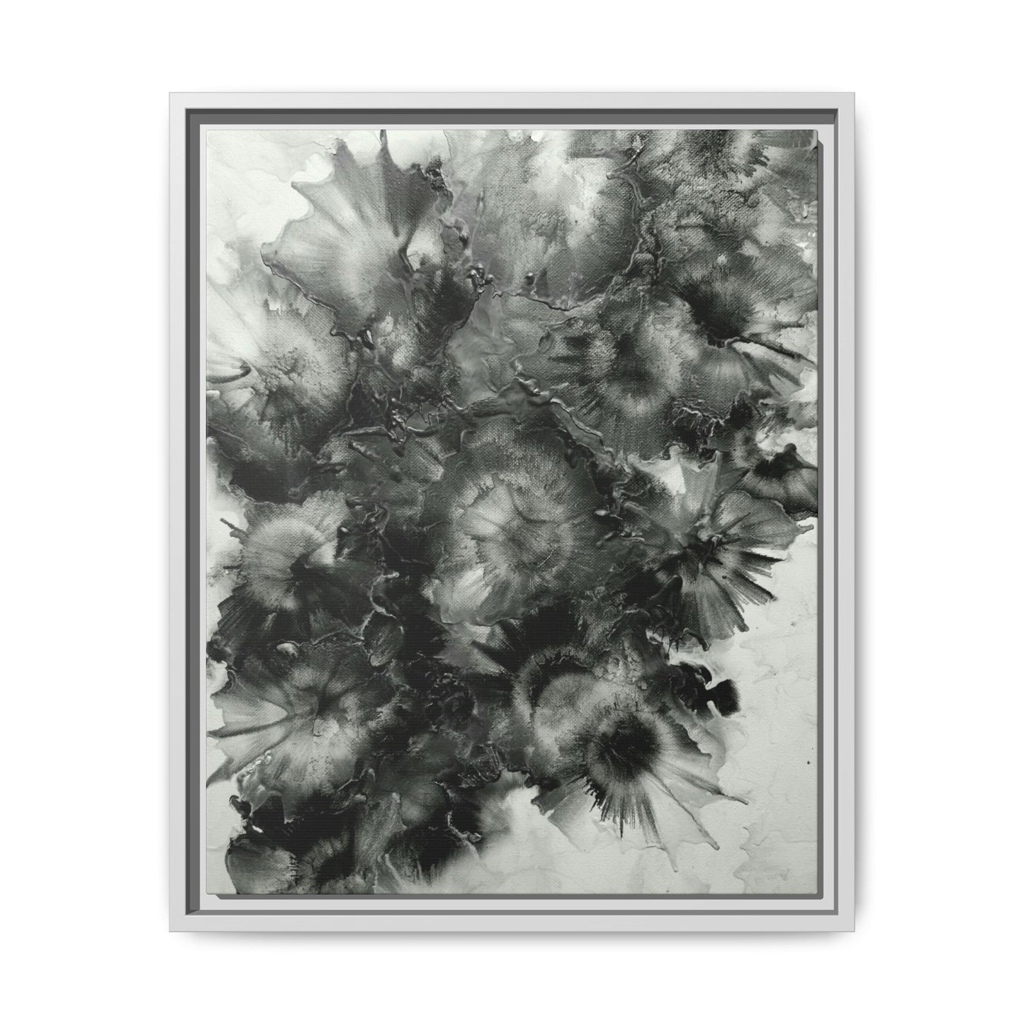 Perspective – Framed Canvas Art Print (16×20) | A Meditation in Monochrome