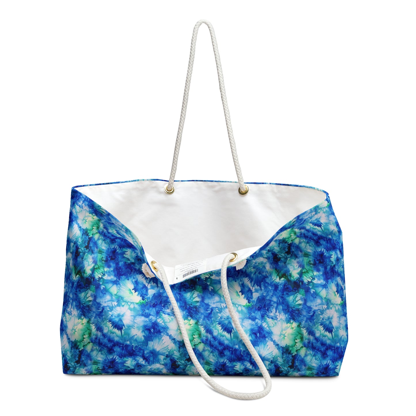 Ocean Mist Weekender Bag – Bold, Floral & Elegant