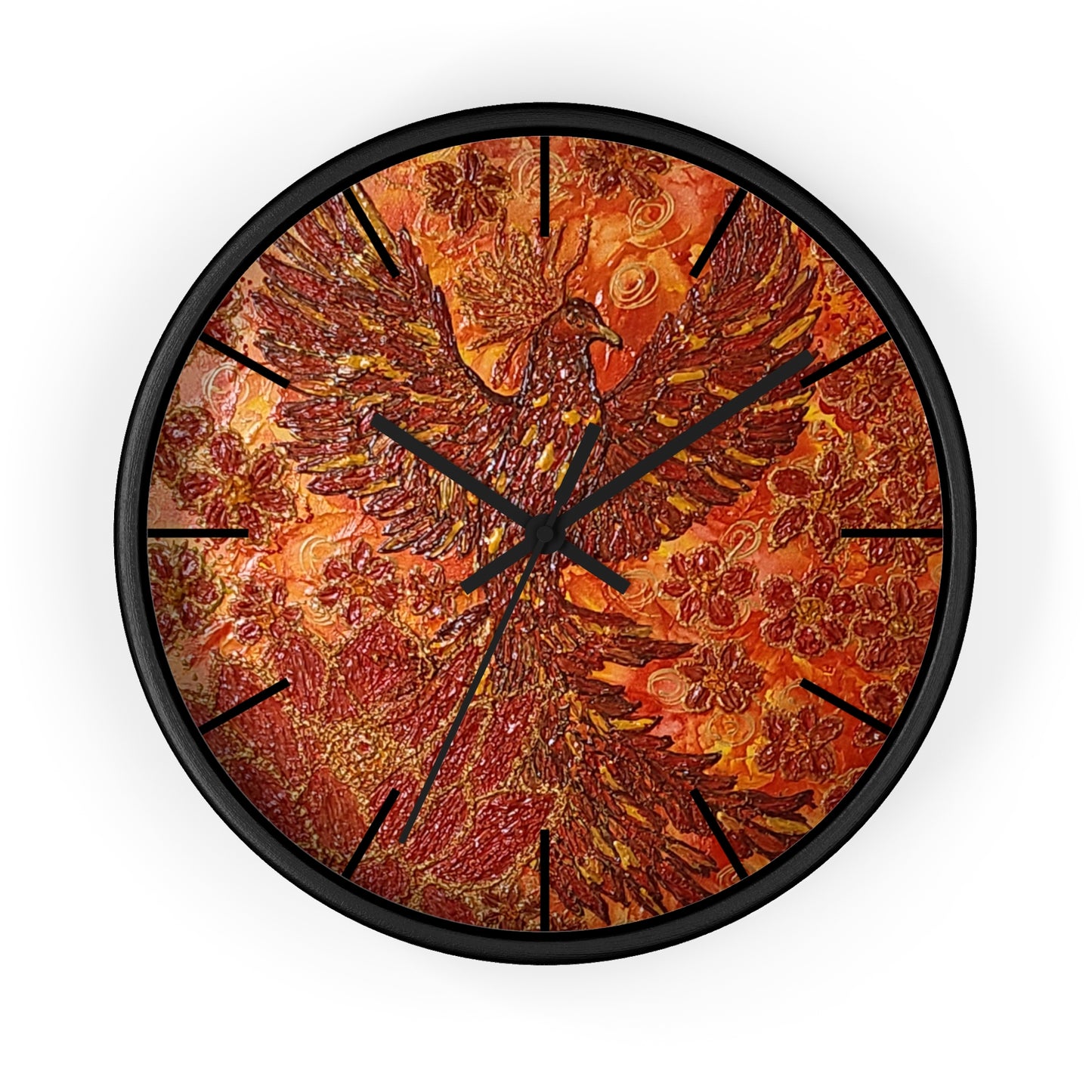 Unbreakable Wings Phoenix Wall Clock – A Timeless Symbol of Resilience