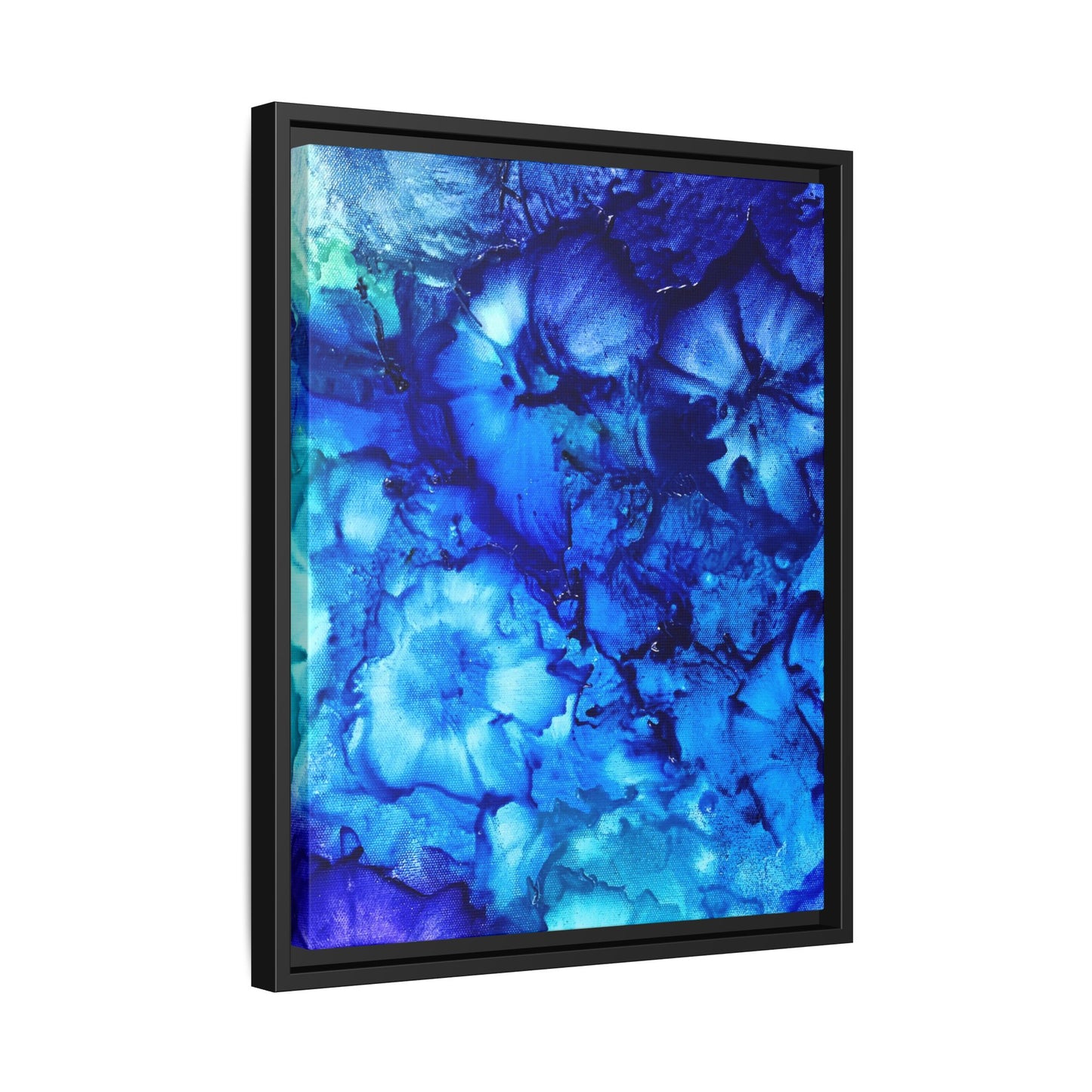 Serenity – Framed Canvas Art Print (16×20) | A Beginning in Stillness & Strength