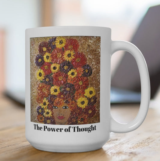 Power of Thought Mug – A Daily Reminder of Mindfulness & Positivity