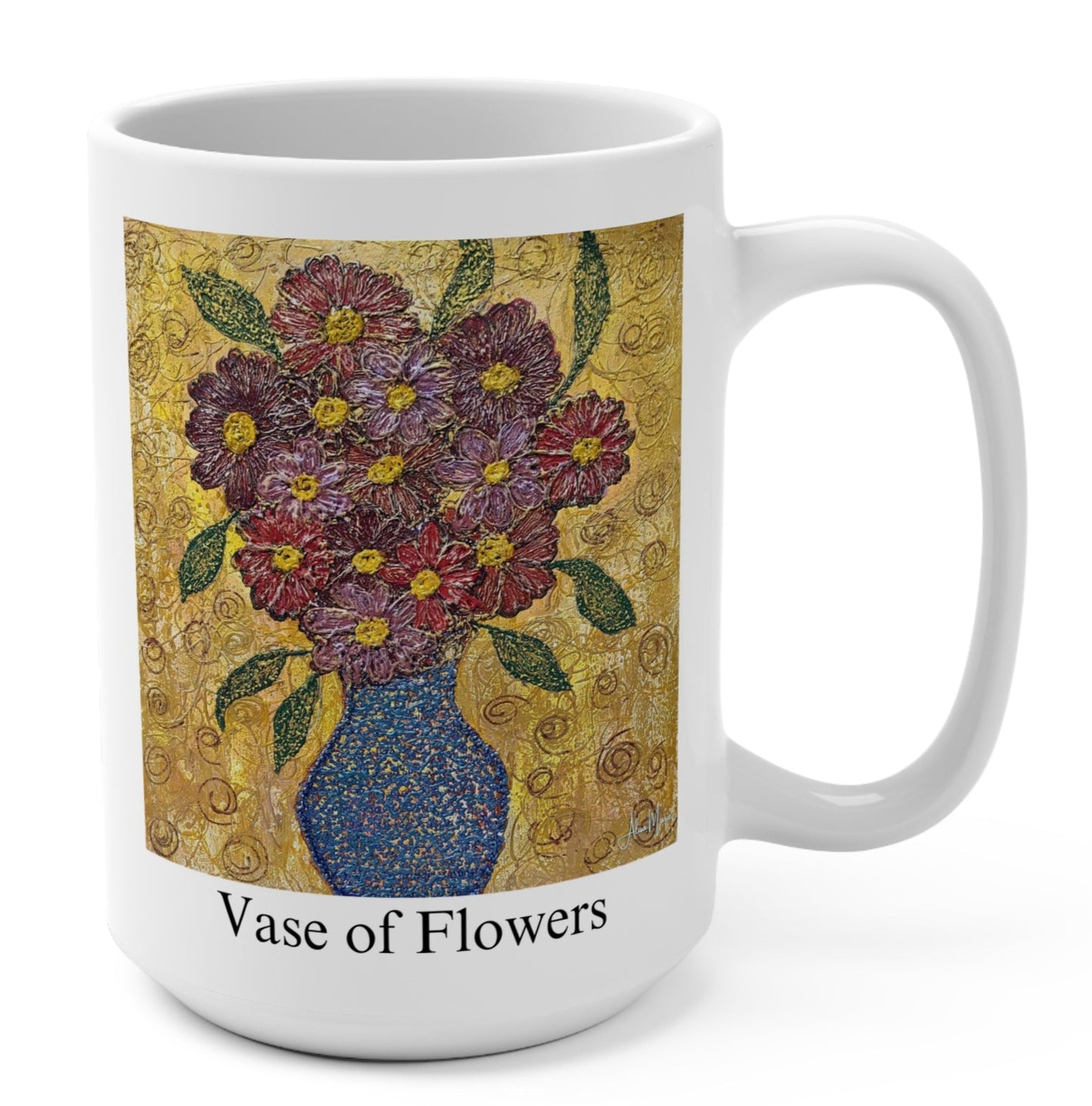 Vase of Flowers Mug – A Sip of Artistic Beauty