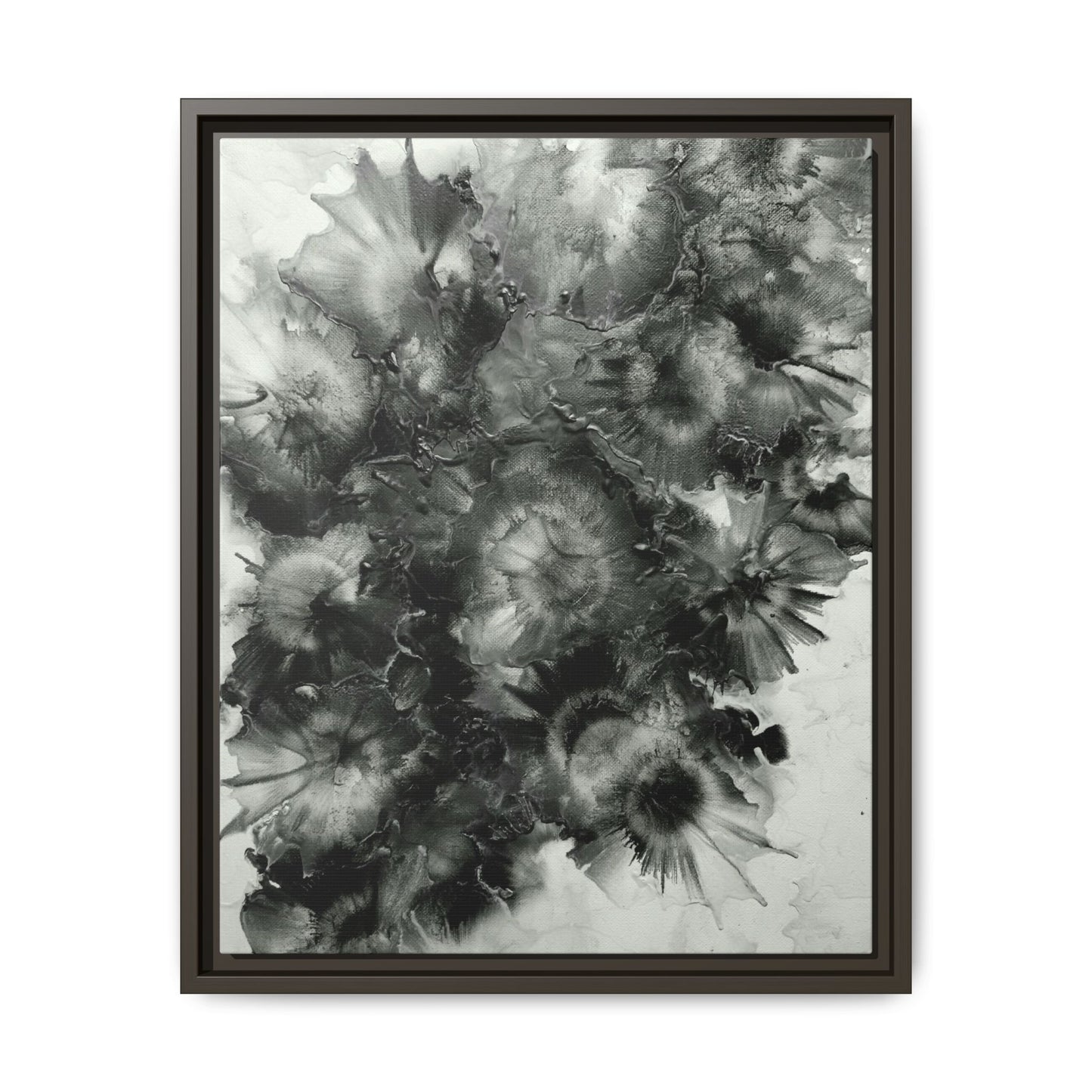 Perspective – Framed Canvas Art Print (16×20) | A Meditation in Monochrome