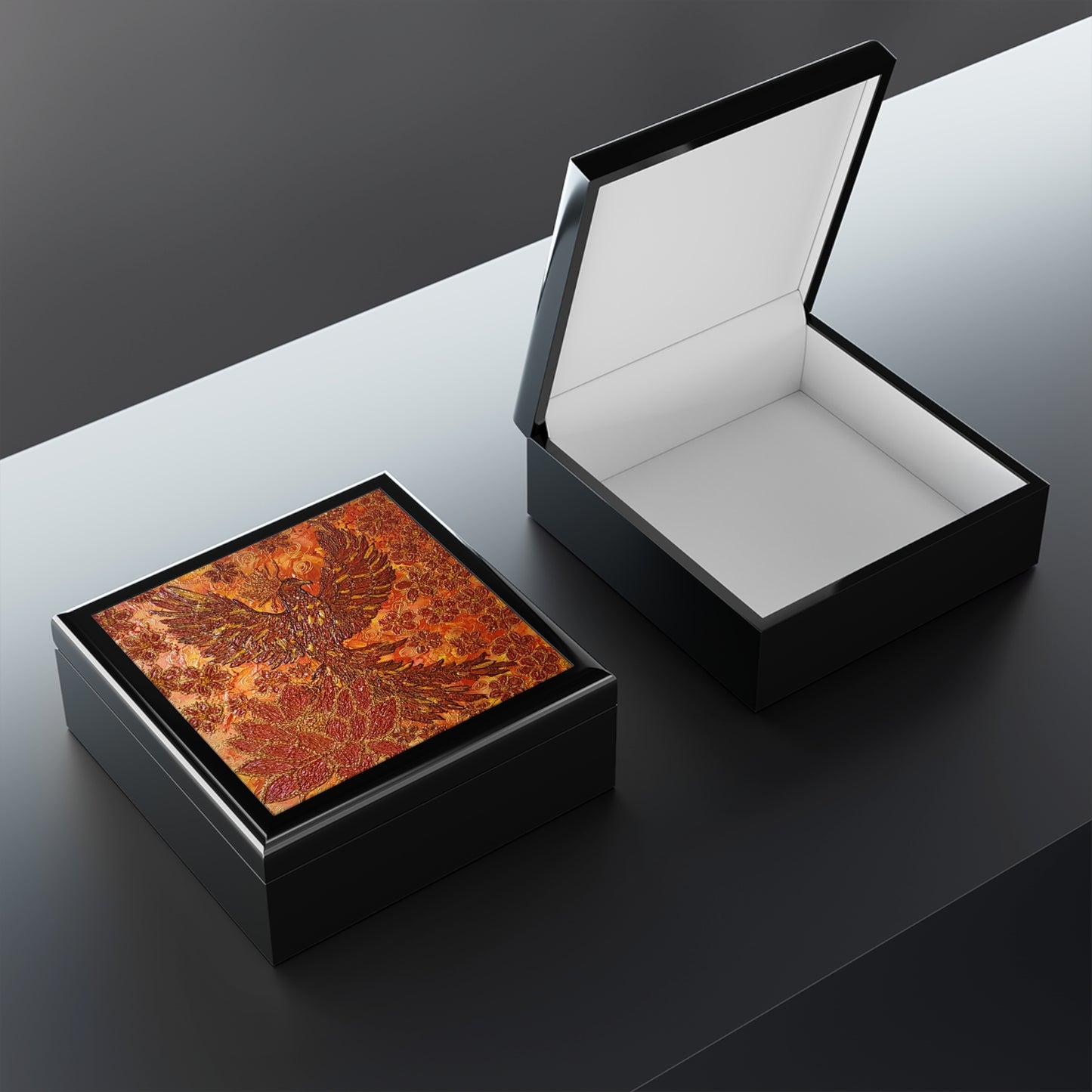 Unbreakable Wings Phoenix Keepsake Box – A Symbol of Strength & Renewal