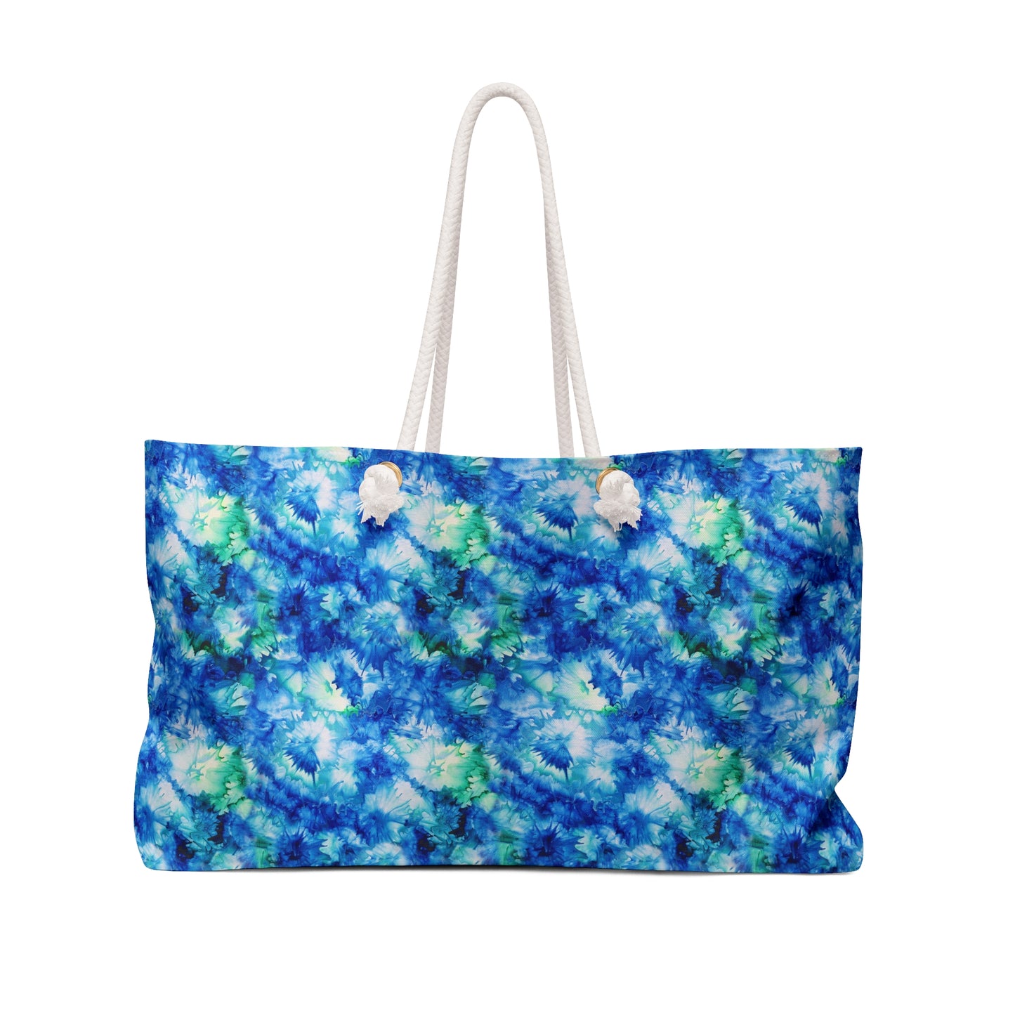Ocean Mist Weekender Bag – Bold, Floral & Elegant