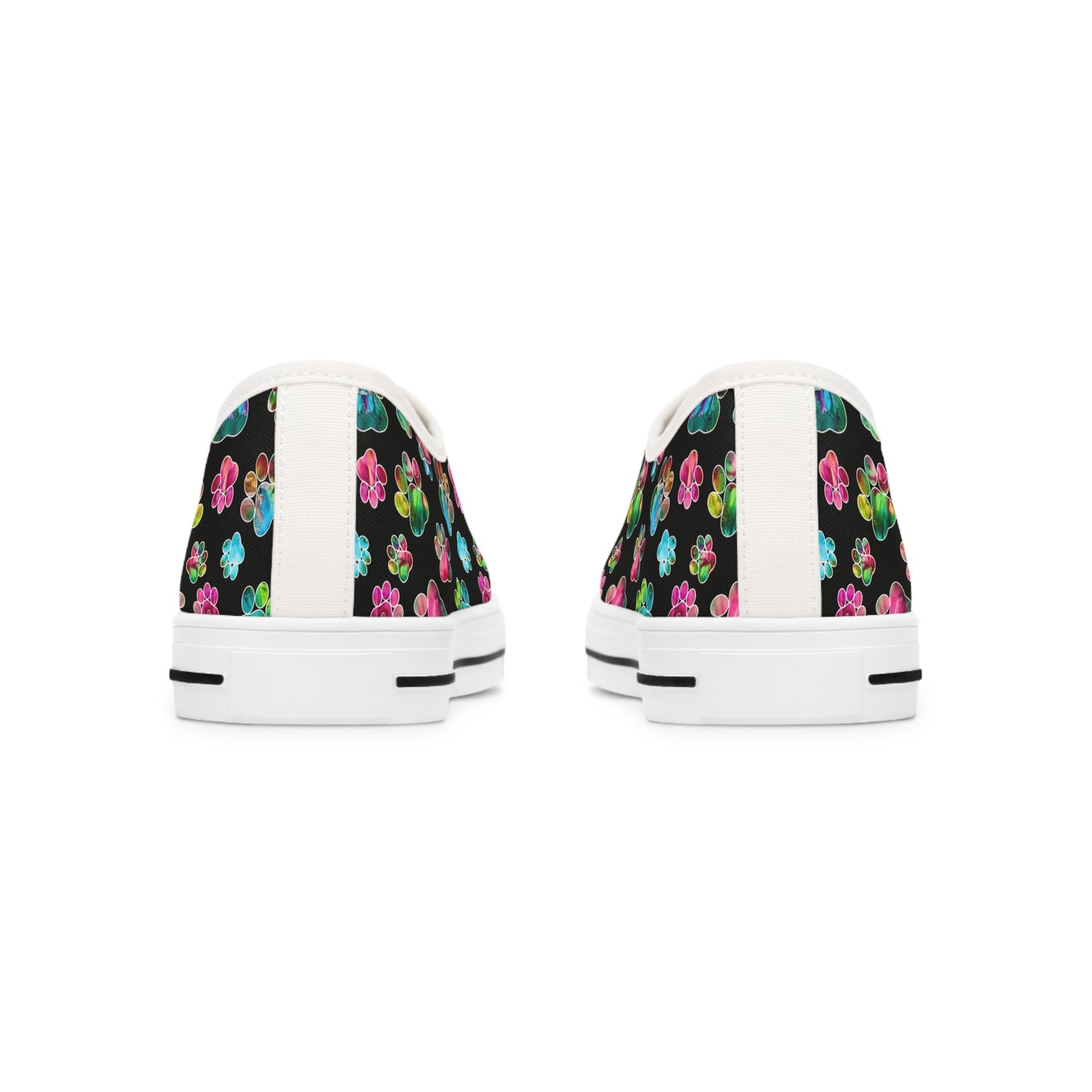 🐾 Angel Paws Art Sneakers – Walk in Joy, Love, and Color