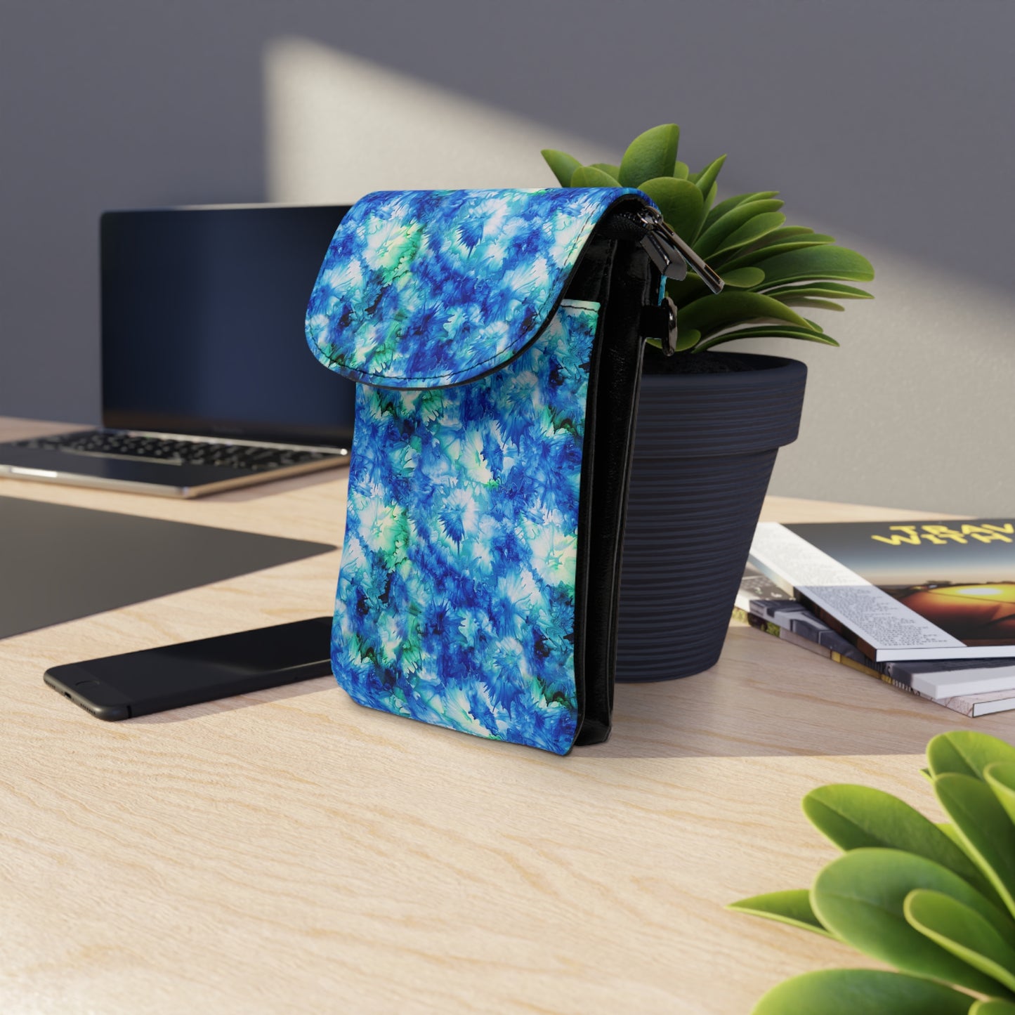 Ocean Mist Crossbody Phone Bag
