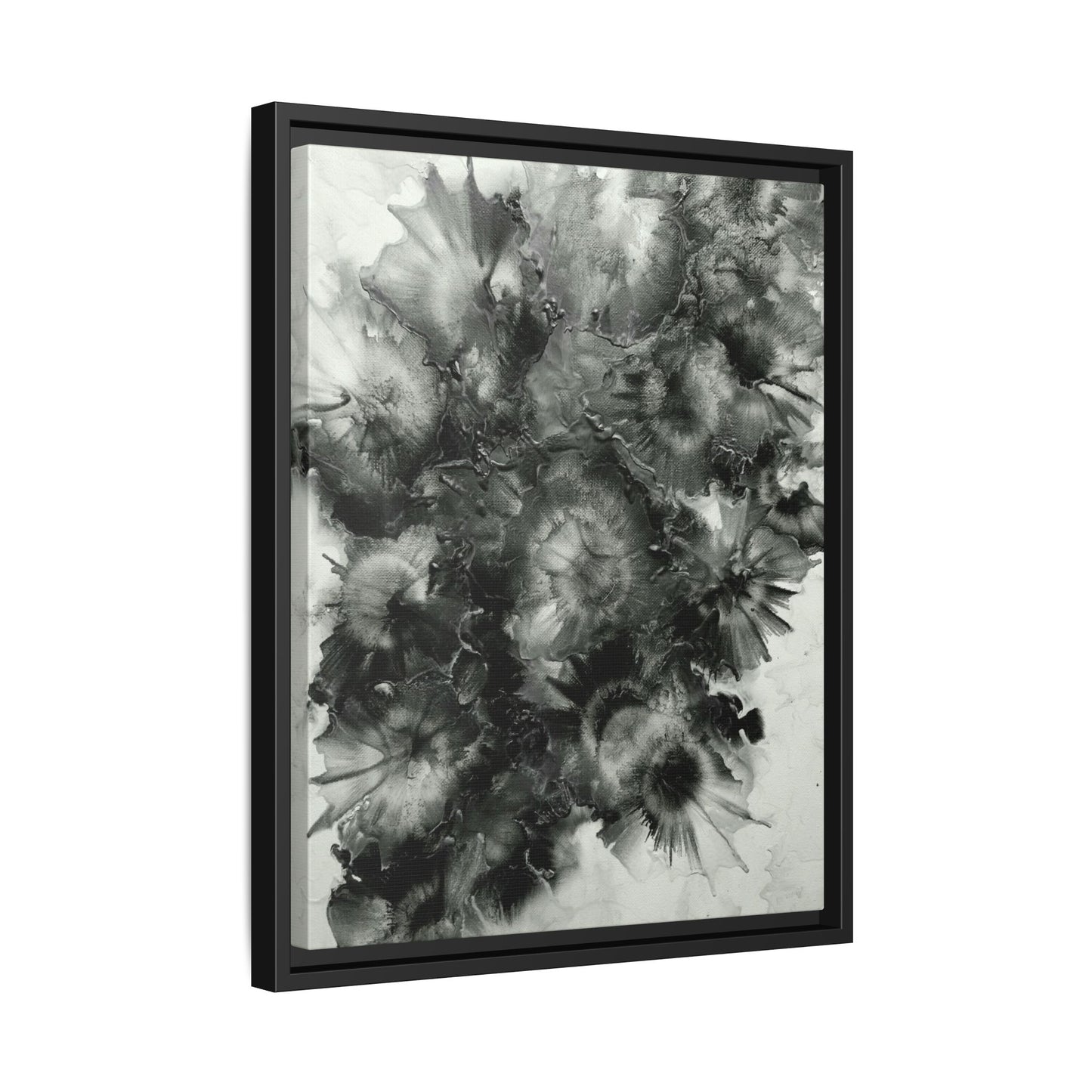 Perspective – Framed Canvas Art Print (16×20) | A Meditation in Monochrome