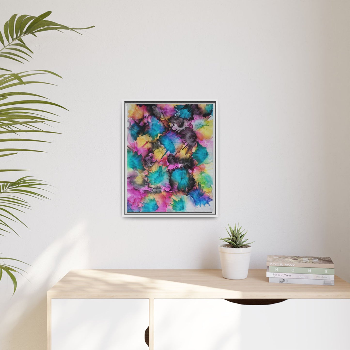 Italian Ice – Framed Canvas Art Print (16×20) | A Splash of Summer Joy