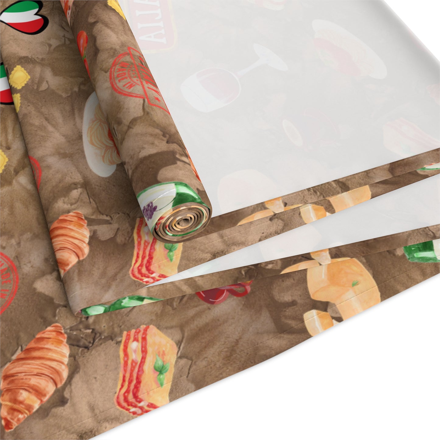Mom's Italian Kitchen Table Runner – Vibrant, Charming & Full of Culinary Warmth