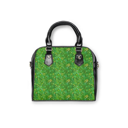 Shoulder Handbag - Emerald Dreams