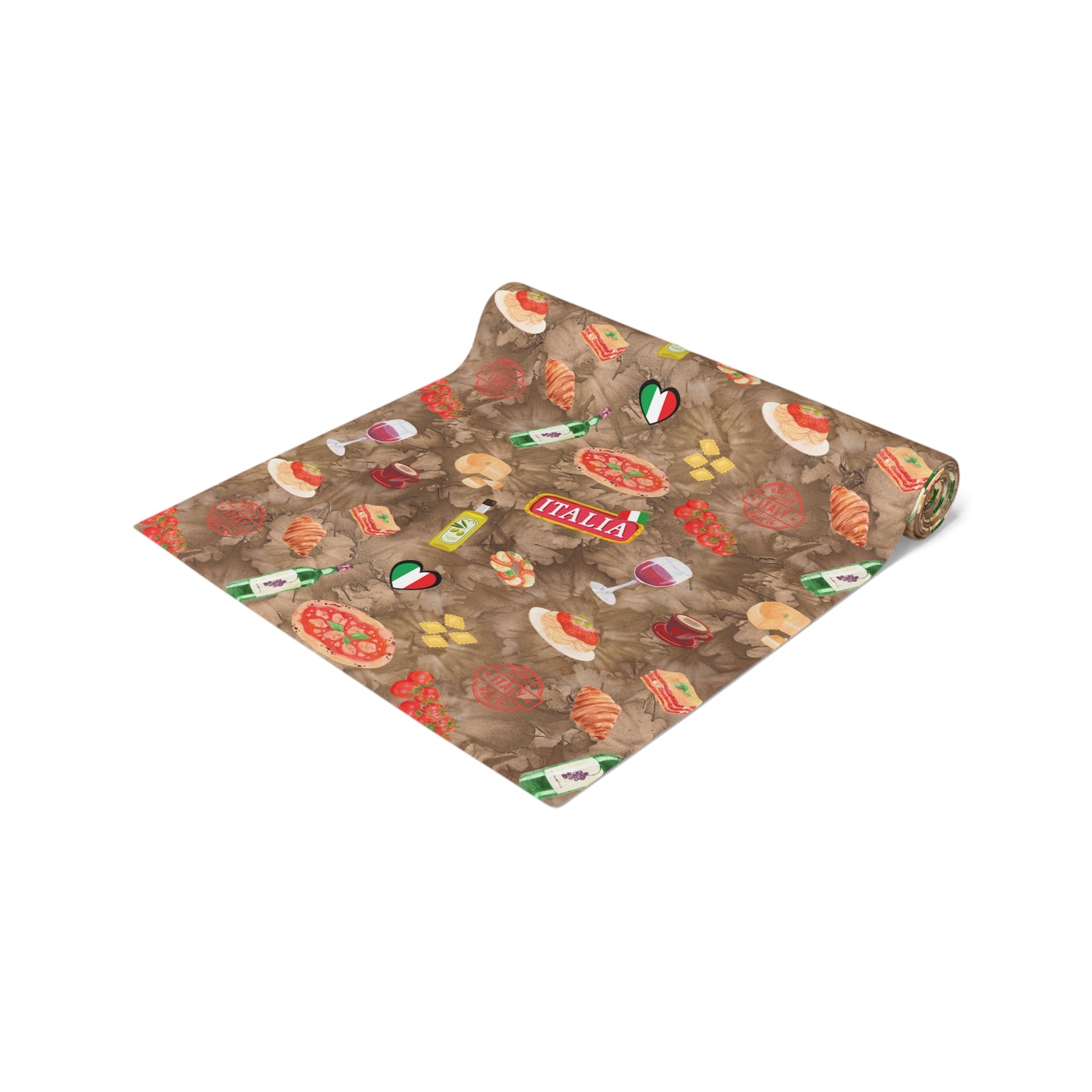 Mom's Italian Kitchen Table Runner – Vibrant, Charming & Full of Culinary Warmth