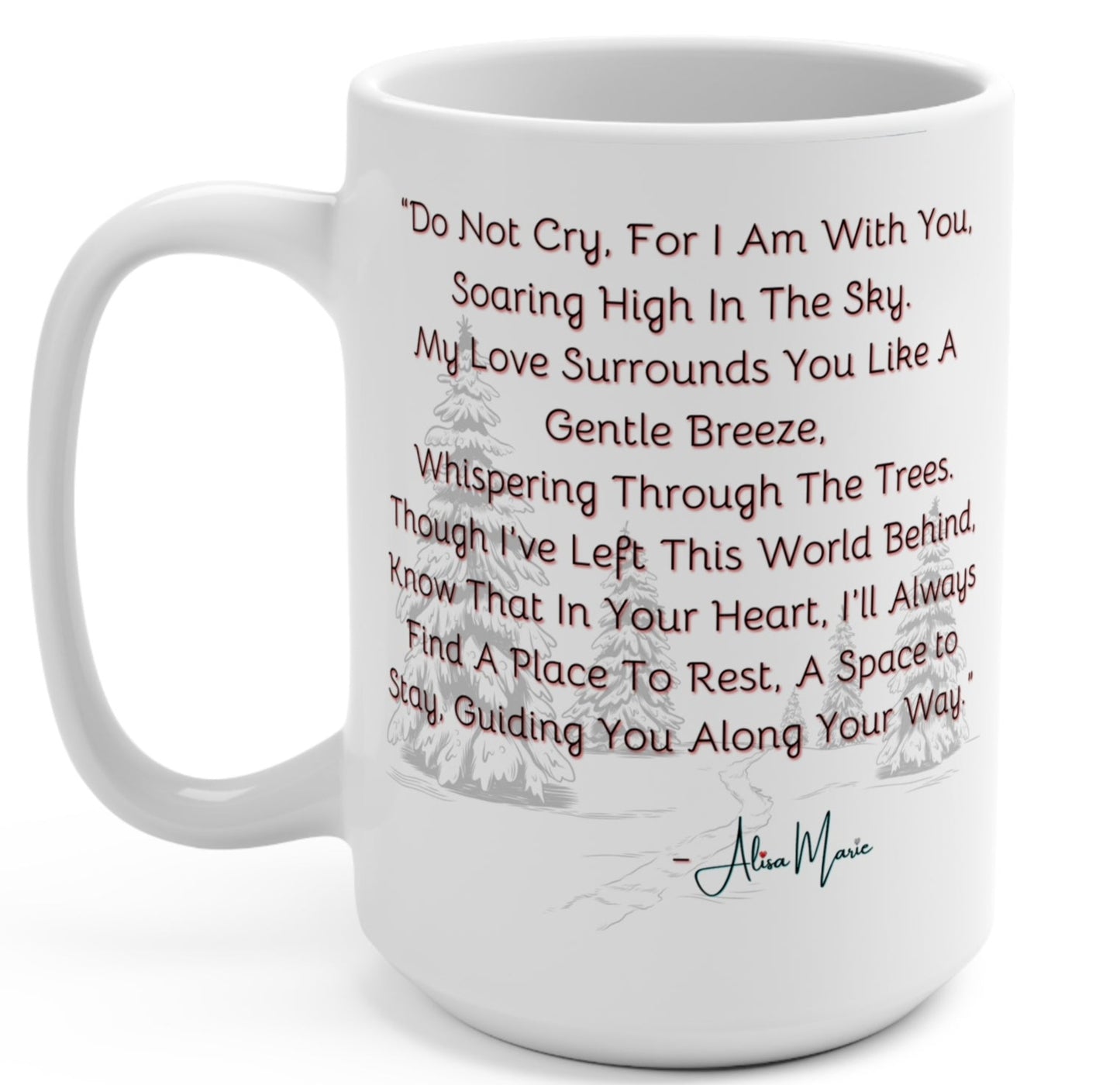 Always Beside You Cardinal Mug – A Daily Reminder of Love & Connection