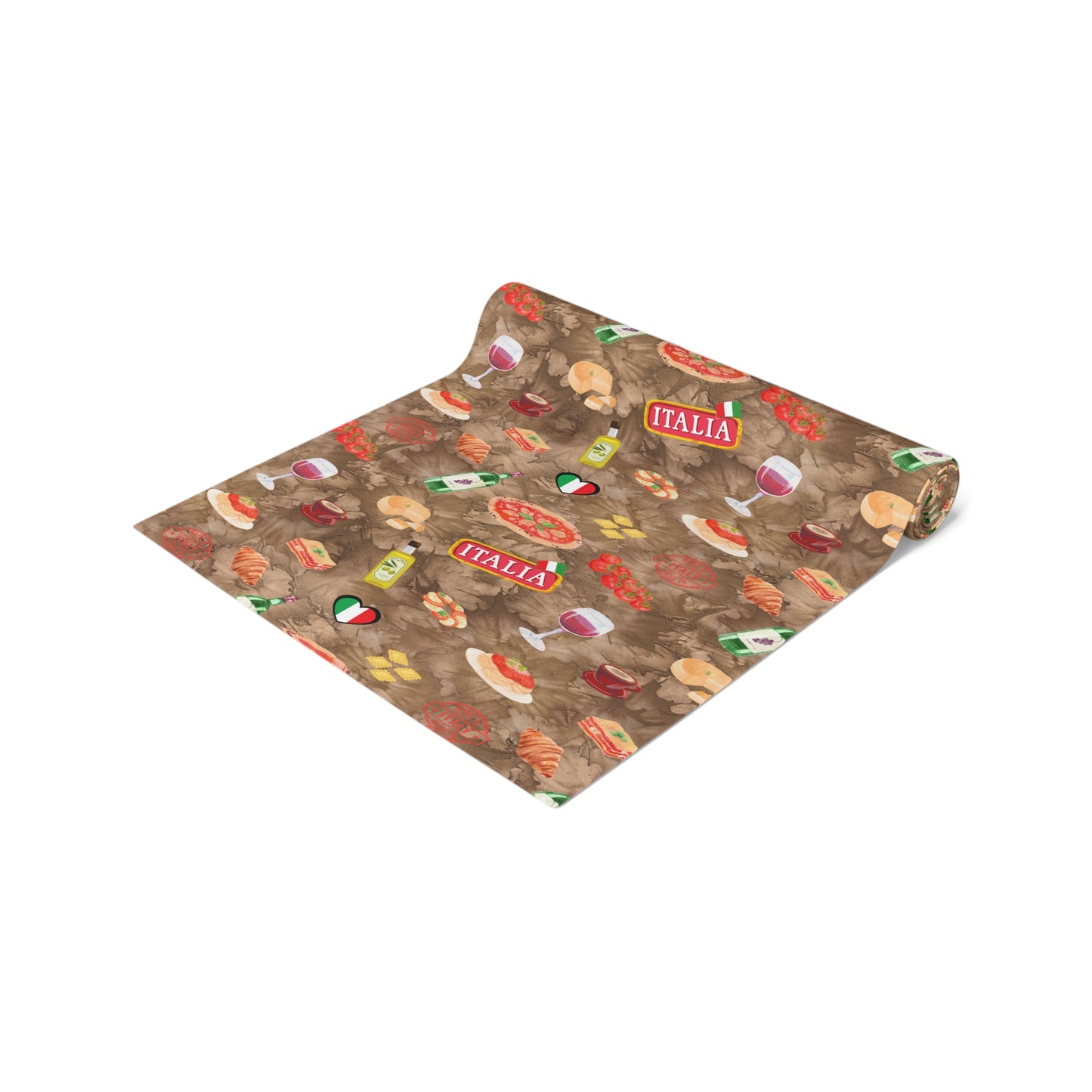 Mom's Italian Kitchen Table Runner – Vibrant, Charming & Full of Culinary Warmth