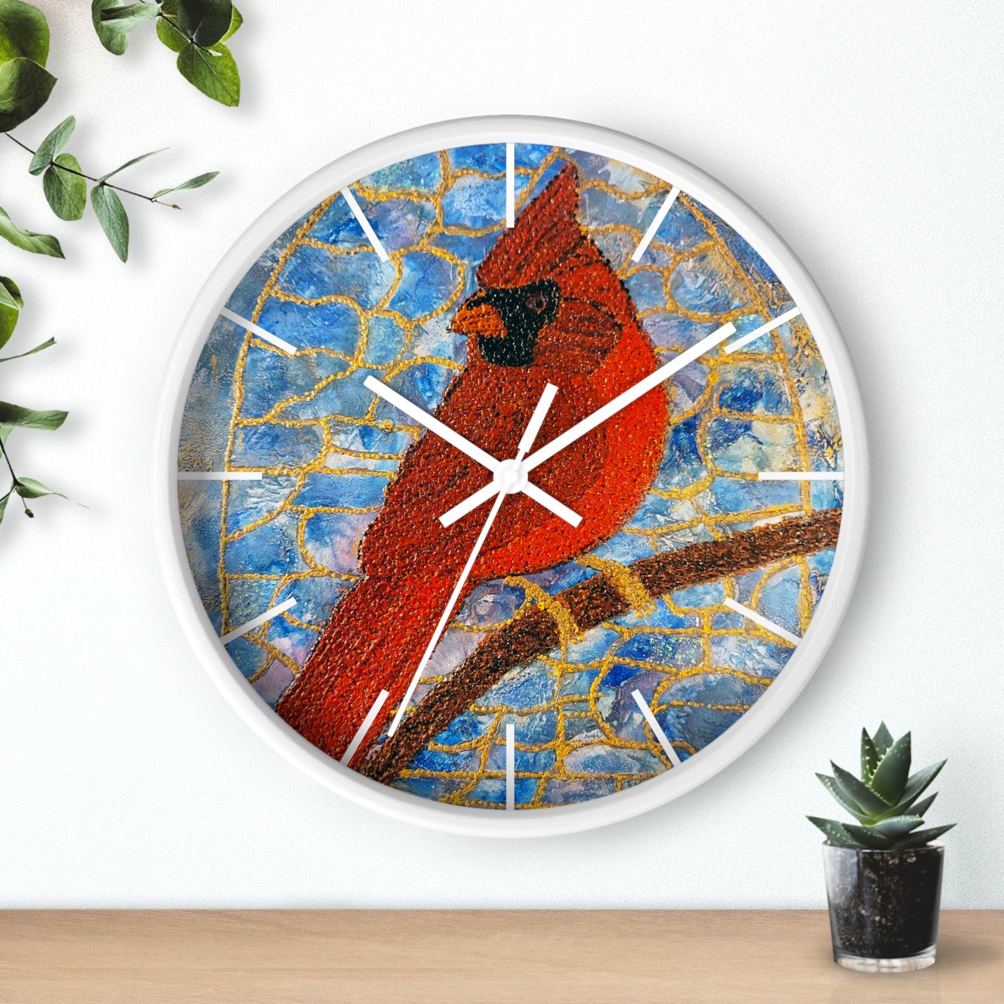 Always Beside You Cardinal Wall Clock – A Timeless Tribute ⭐⭐⭐⭐⭐ (2 reviews)