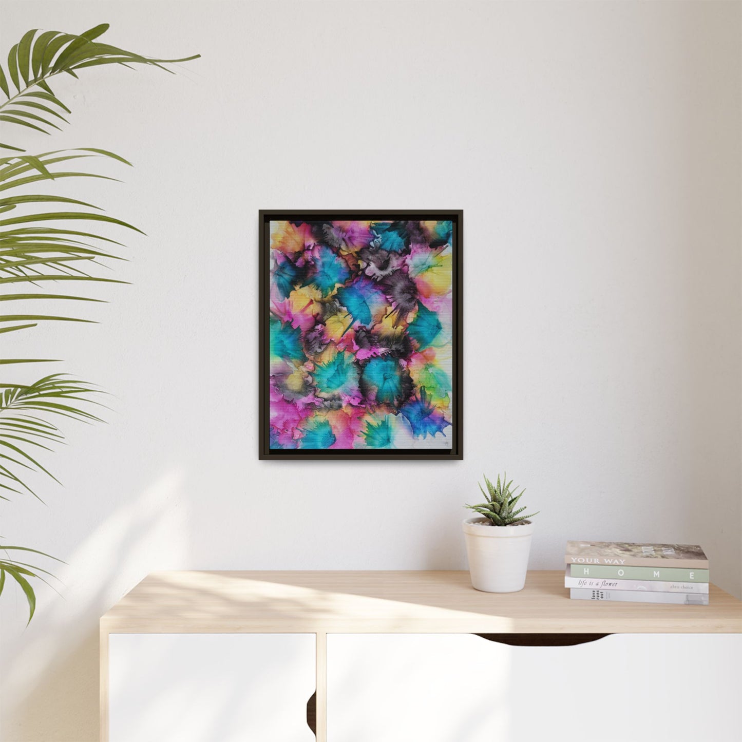 Italian Ice – Framed Canvas Art Print (16×20) | A Splash of Summer Joy
