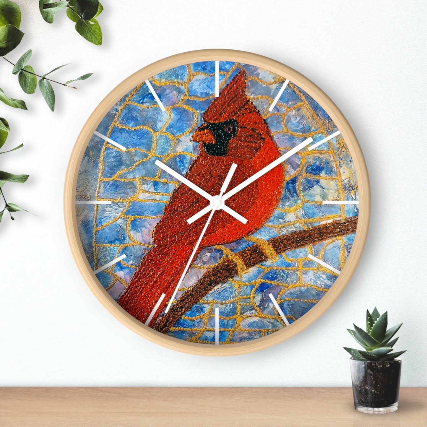 Always Beside You Cardinal Wall Clock – A Timeless Tribute ⭐⭐⭐⭐⭐ (2 reviews)