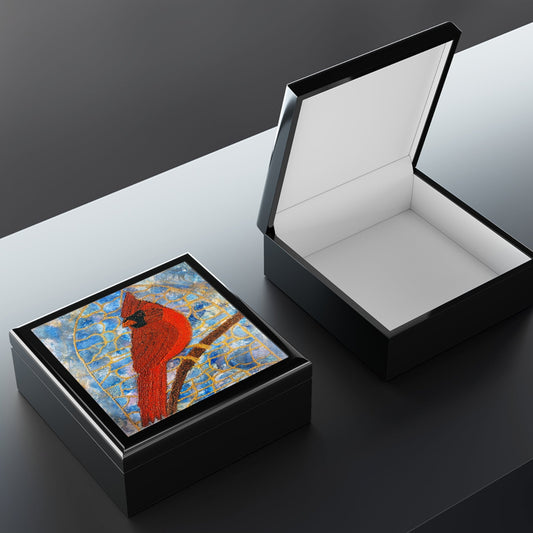 Always Beside You Cardinal Memorial keepsake Box – A Cherished Keepsake of Love & Remembrance ⭐⭐⭐⭐⭐ (3 reviews)