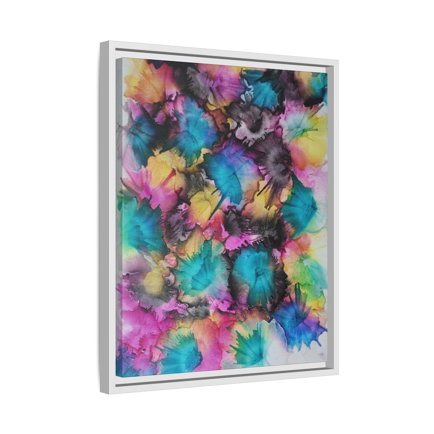 Italian Ice – Framed Canvas Art Print (16×20) | A Splash of Summer Joy