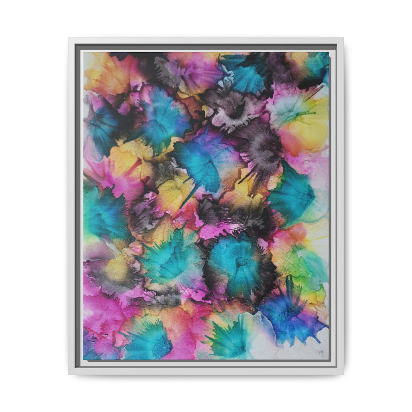 Italian Ice – Framed Canvas Art Print (16×20) | A Splash of Summer Joy