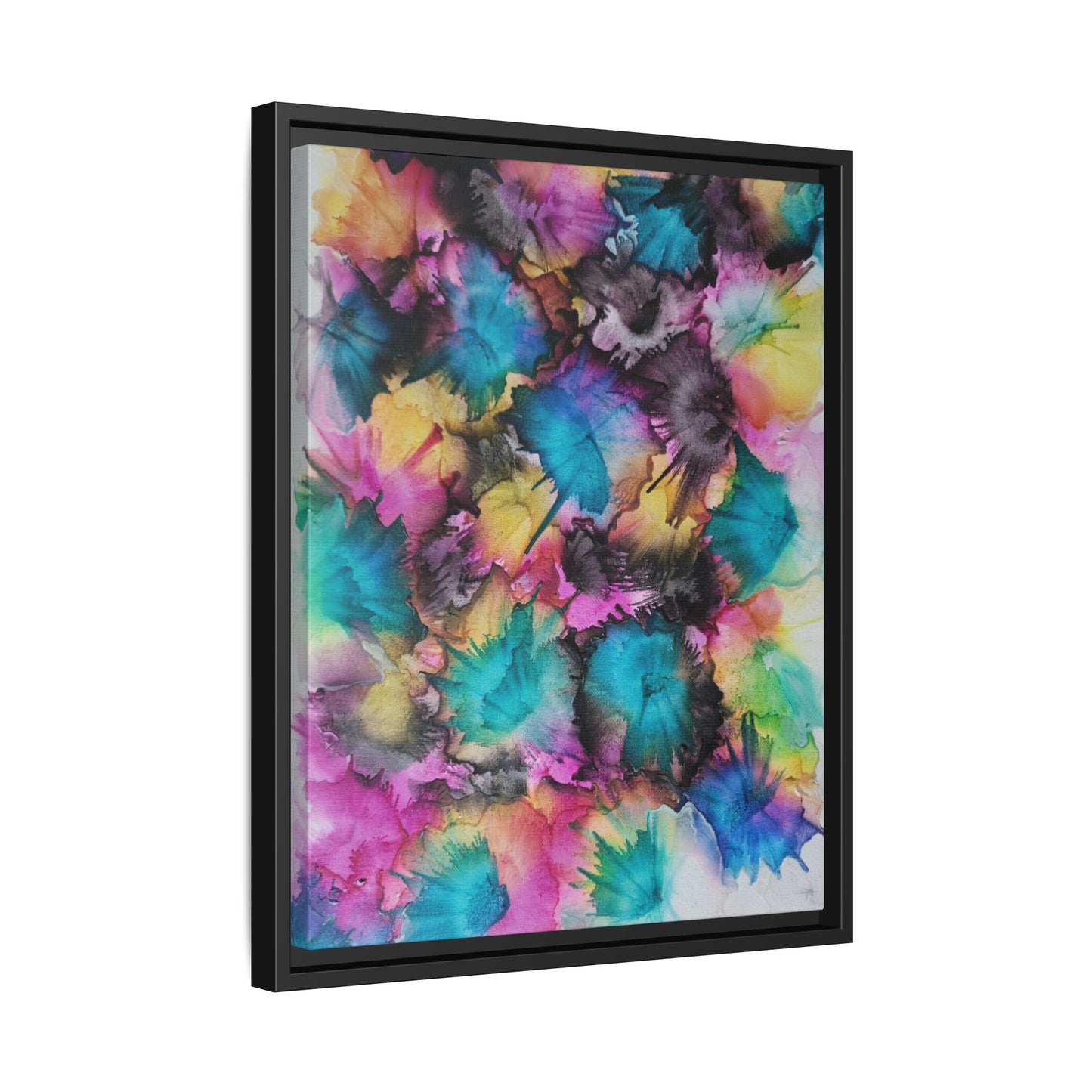 Italian Ice – Framed Canvas Art Print (16×20) | A Splash of Summer Joy