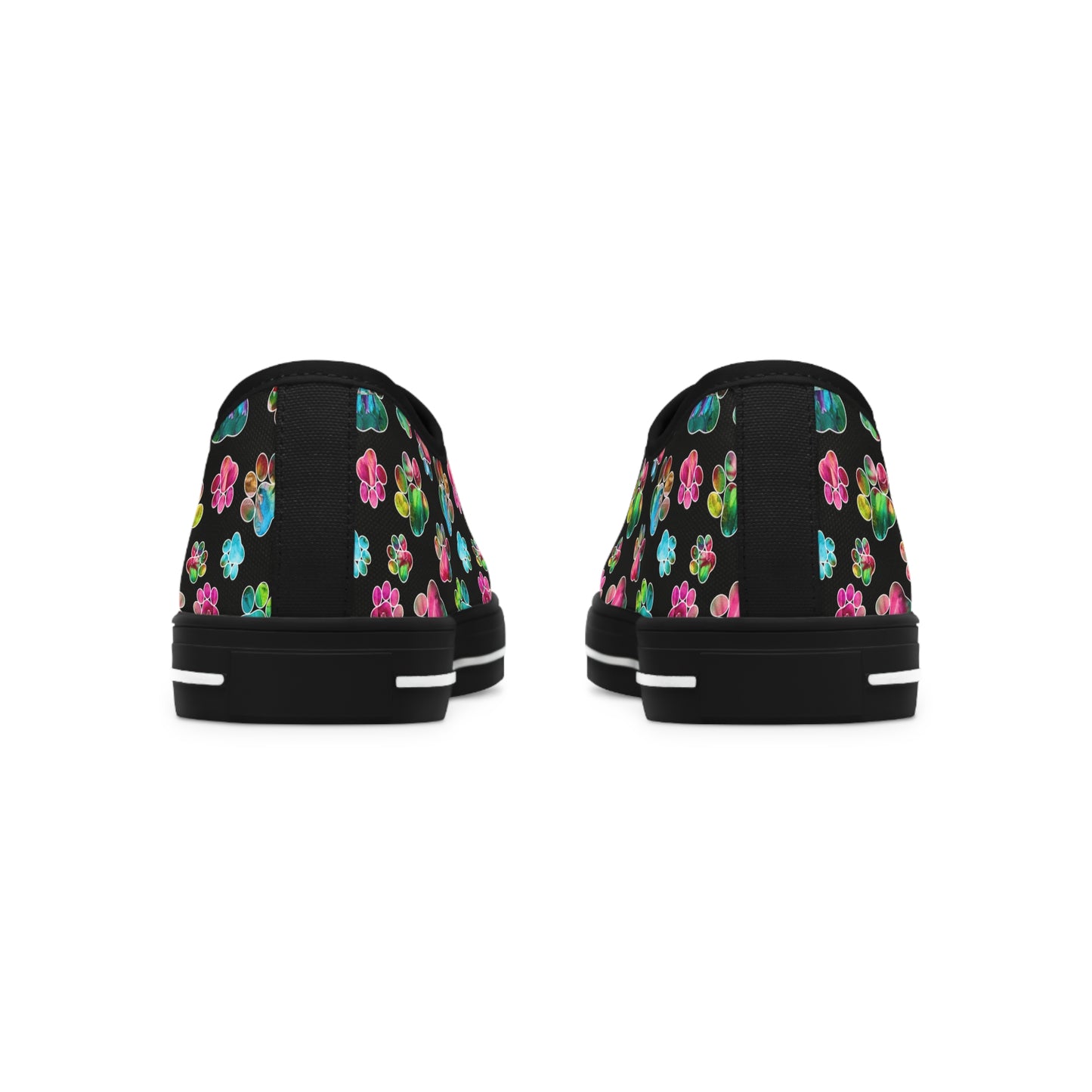 🐾 Angel Paws Art Sneakers – Walk in Joy, Love, and Color