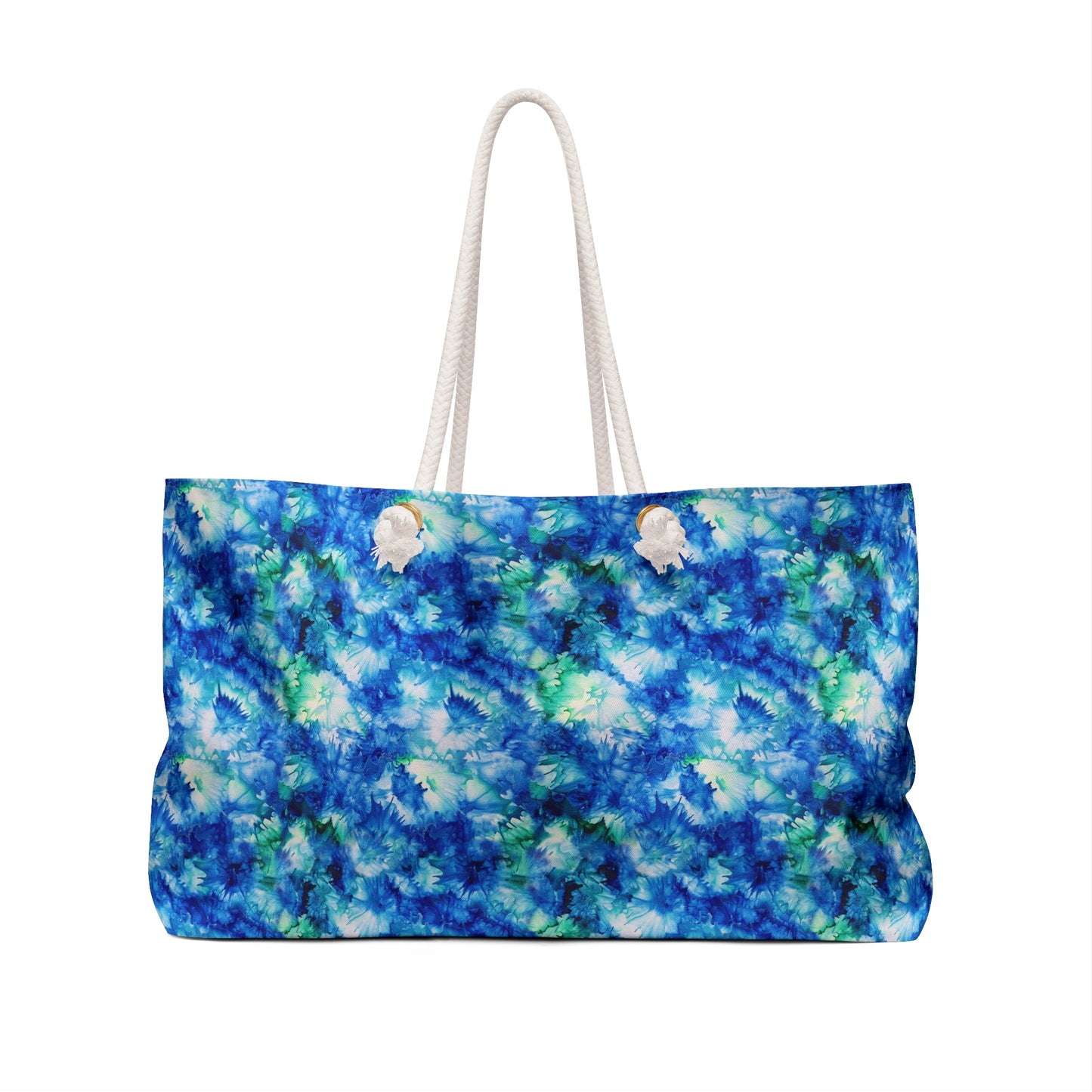 Ocean Mist Weekender Bag – Bold, Floral & Elegant