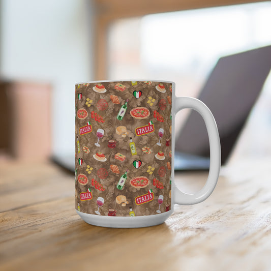 Mom's Italian Kitchen Mug – A Sip of Memories & Joy