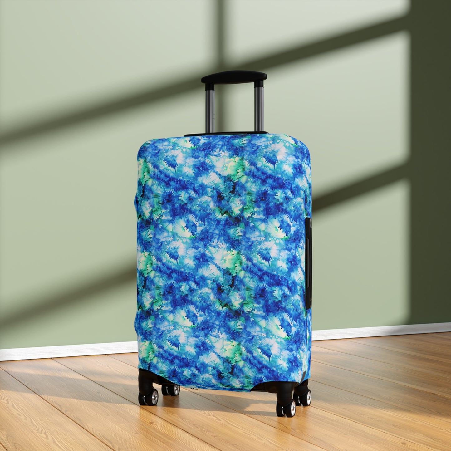 Ocean Mist Stretchy Luggage Cover - Travel in Style