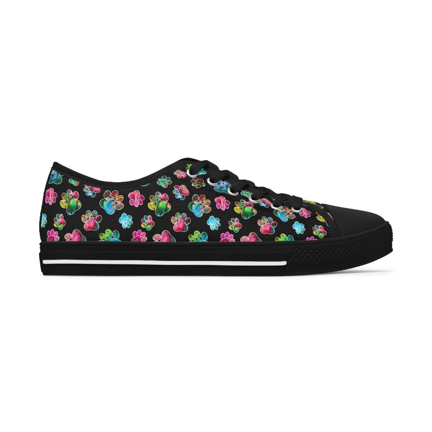 🐾 Angel Paws Art Sneakers – Walk in Joy, Love, and Color