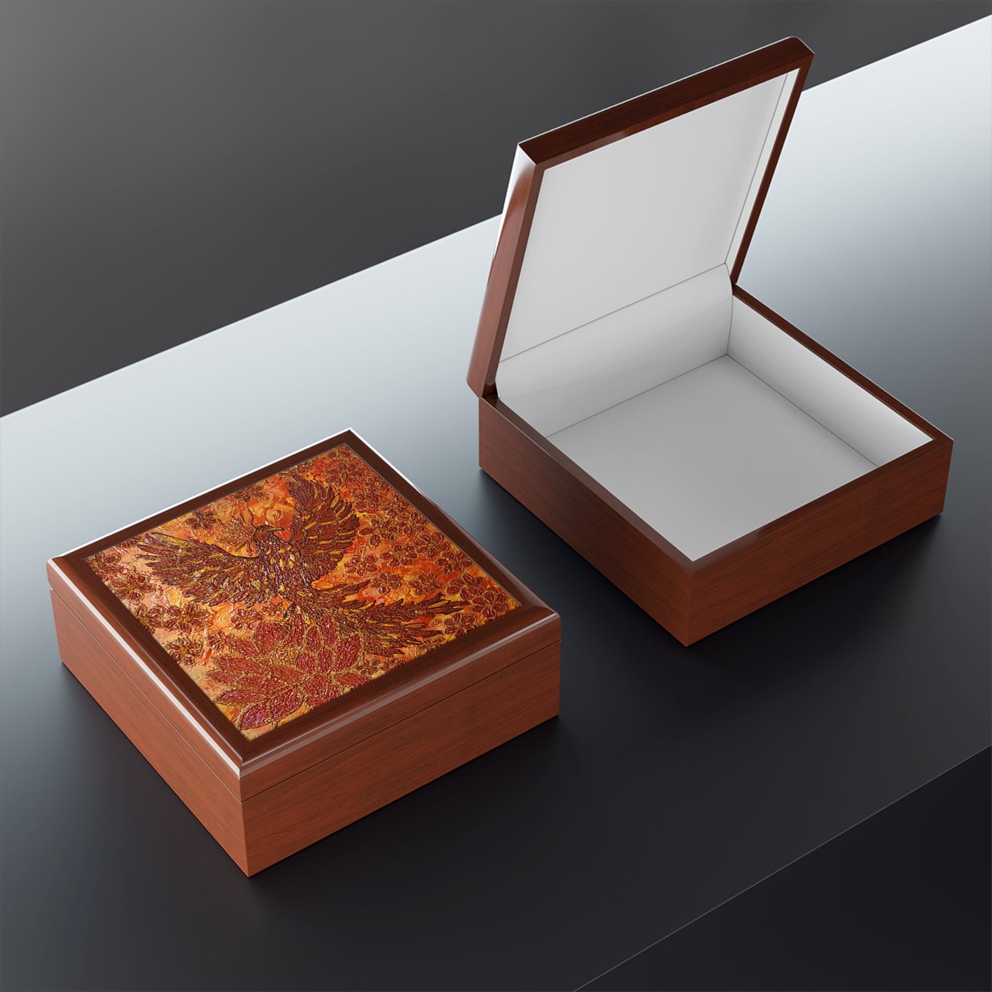 Unbreakable Wings Phoenix Keepsake Box – A Symbol of Strength & Renewal