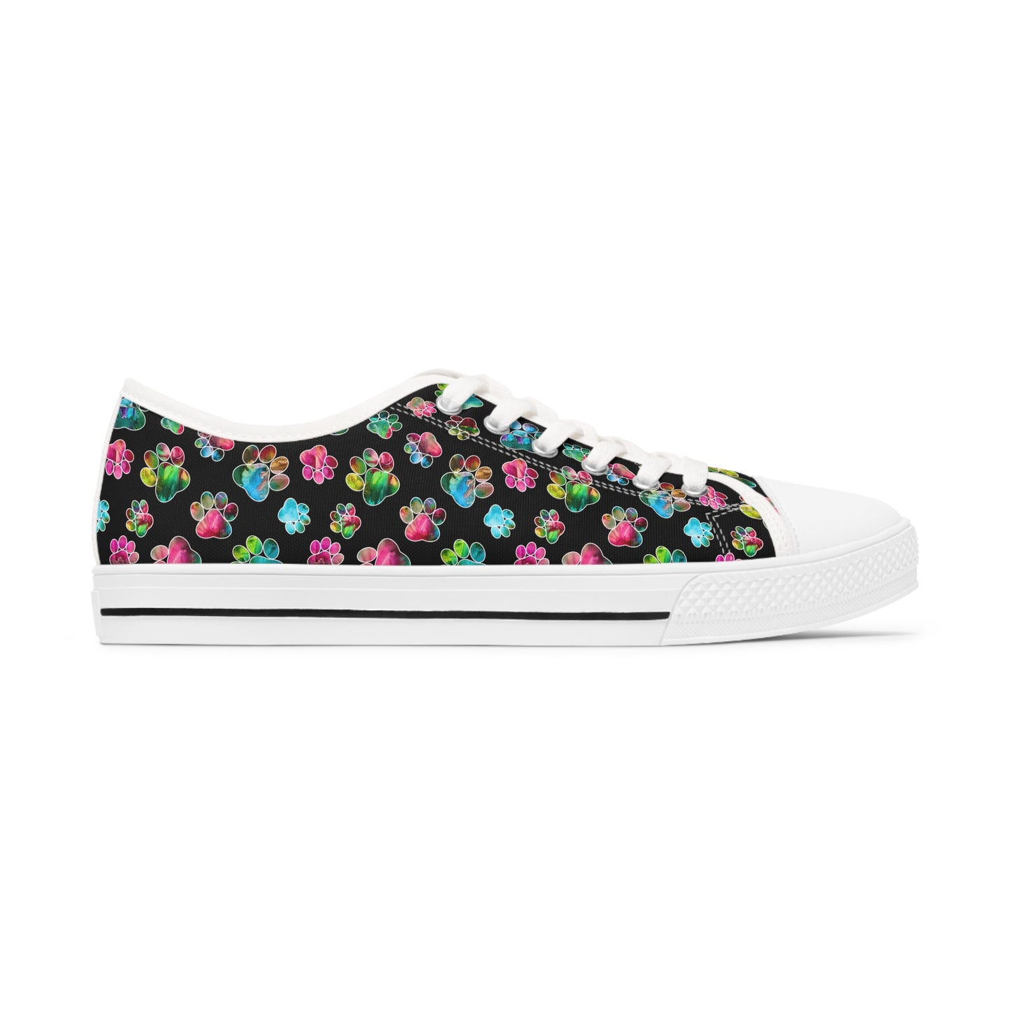 🐾 Angel Paws Art Sneakers – Walk in Joy, Love, and Color