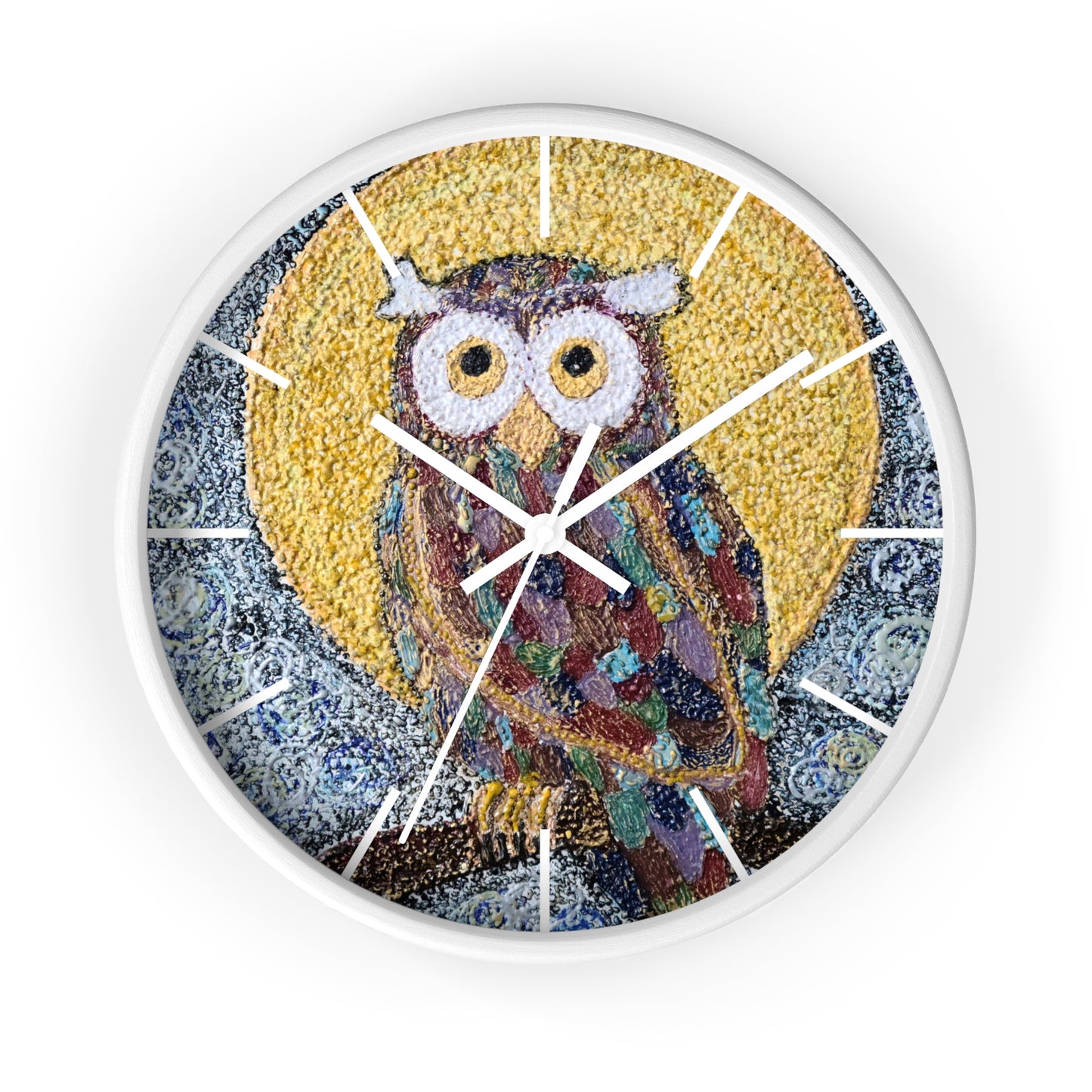 Hootie Owl Wall Clock – A Whimsical Touch of Time