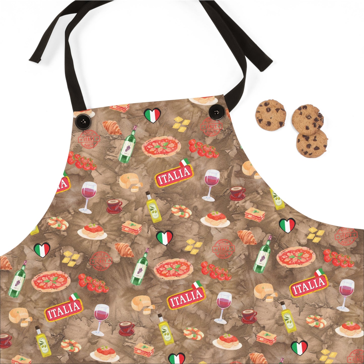 Mom's Italian Kitchen Apron – Full of Culinary Charm