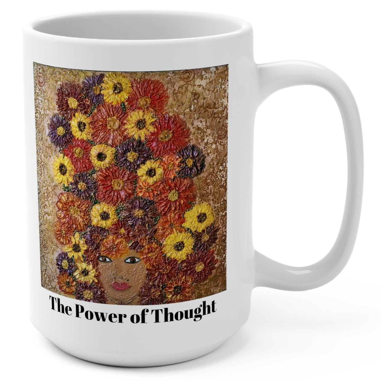 Power of Thought Mug – A Daily Reminder of Mindfulness & Positivity