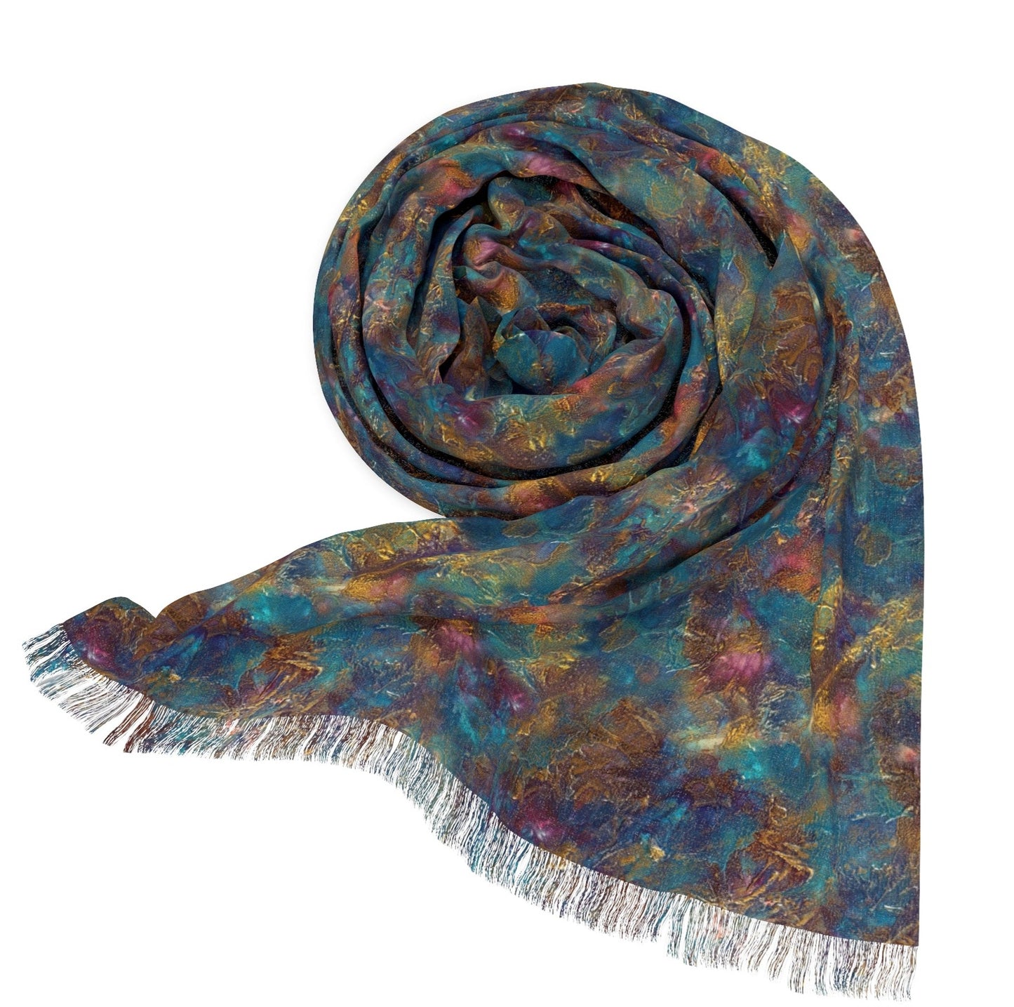 Oceanic – Light Fringe Scarf