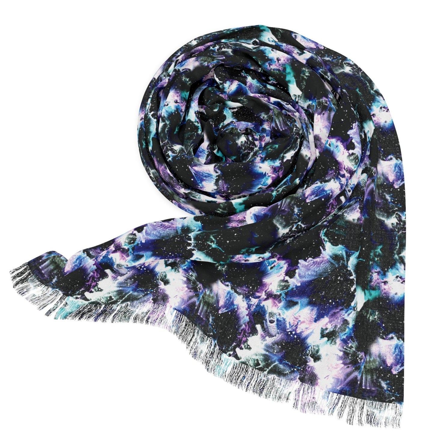 Galaxy – Light Fringe Scarf