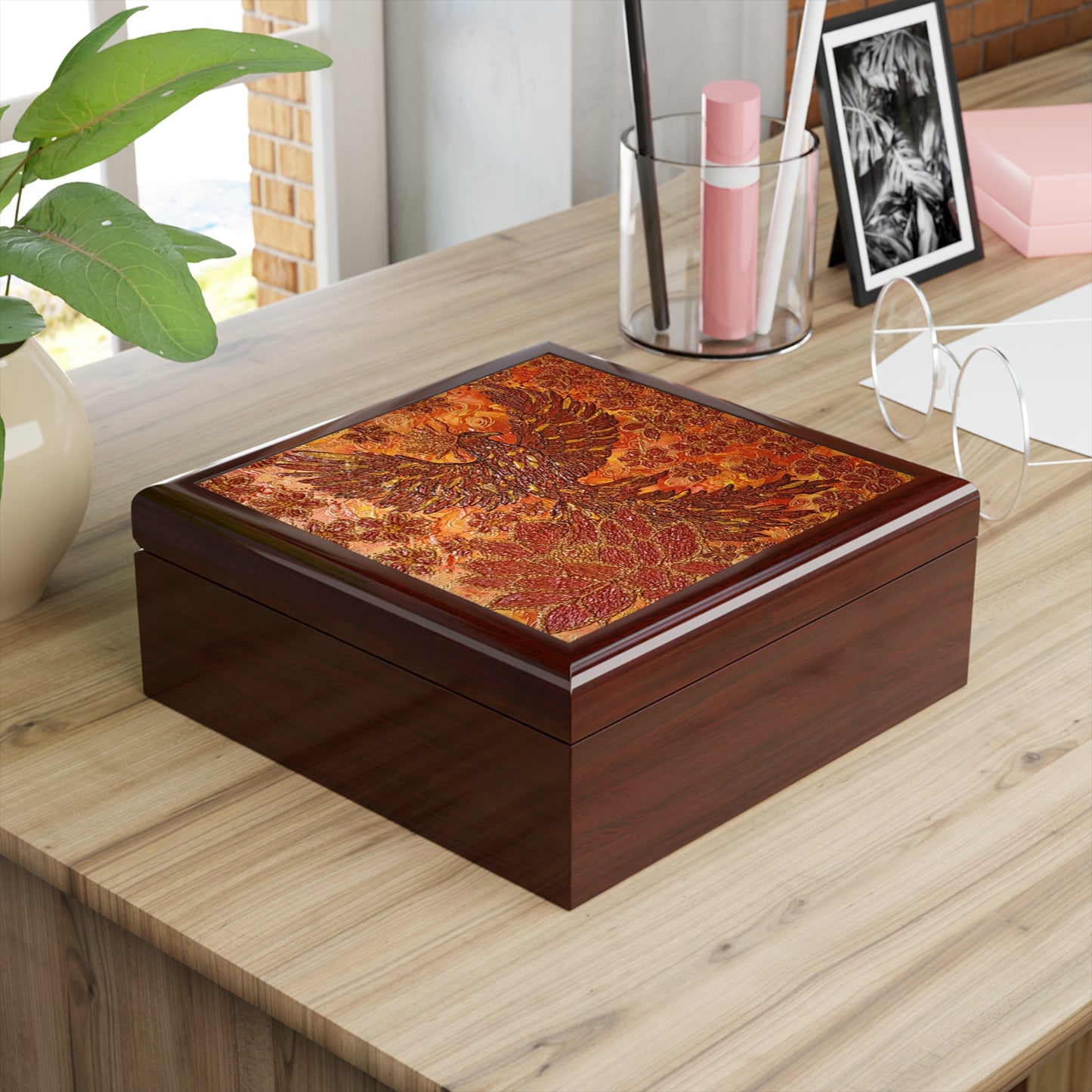 Unbreakable Wings Phoenix Keepsake Box – A Symbol of Strength & Renewal