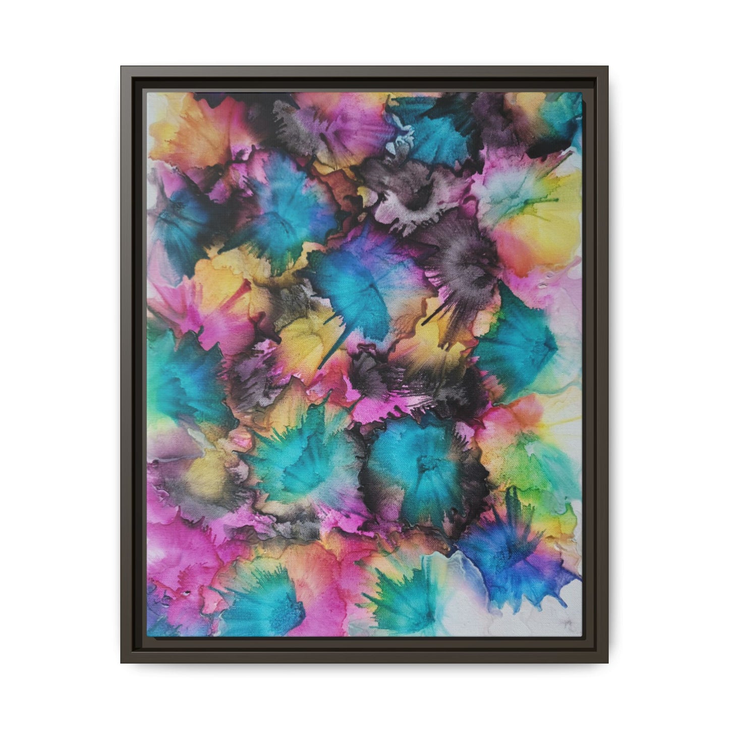 Italian Ice – Framed Canvas Art Print (16×20) | A Splash of Summer Joy