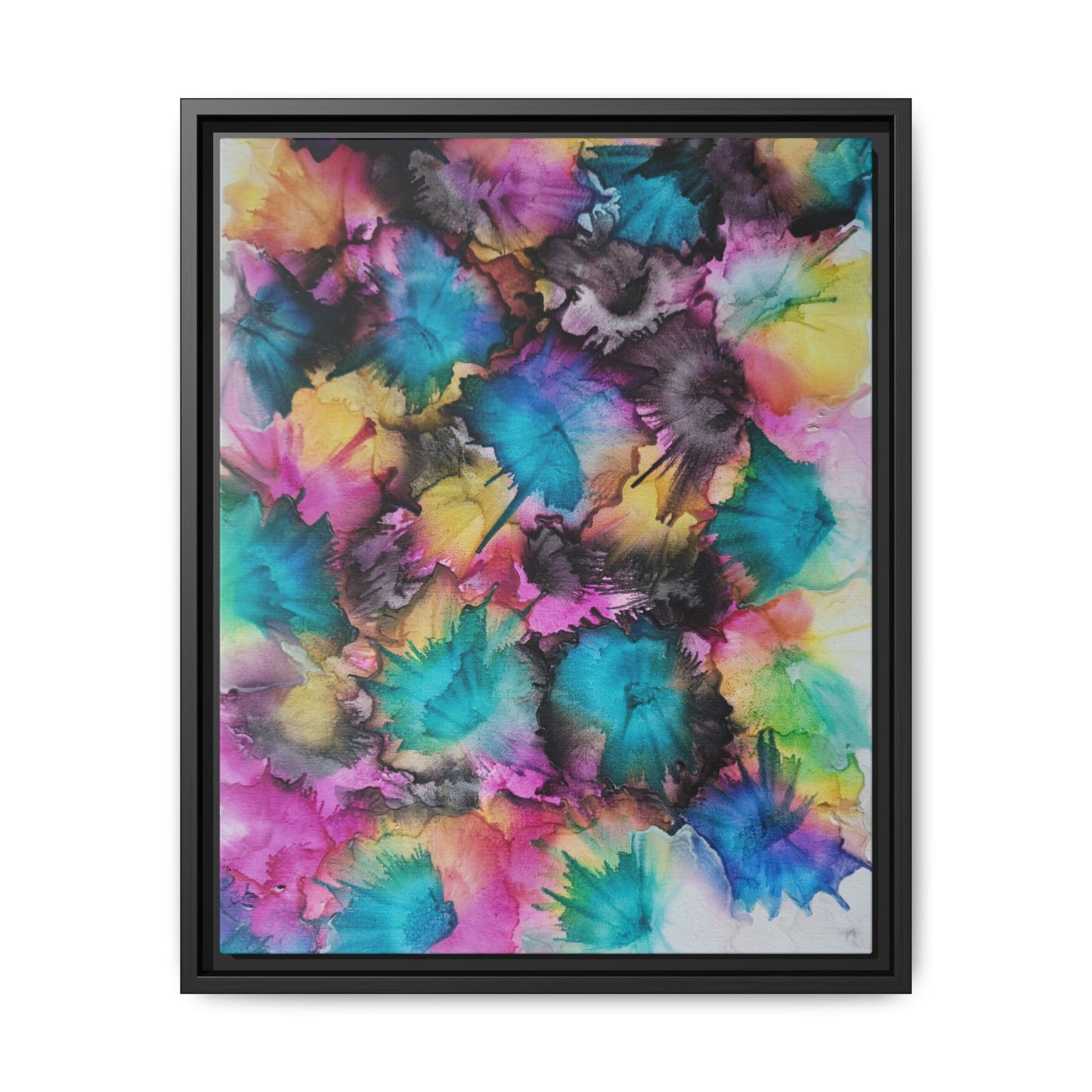 Italian Ice – Framed Canvas Art Print (16×20) | A Splash of Summer Joy