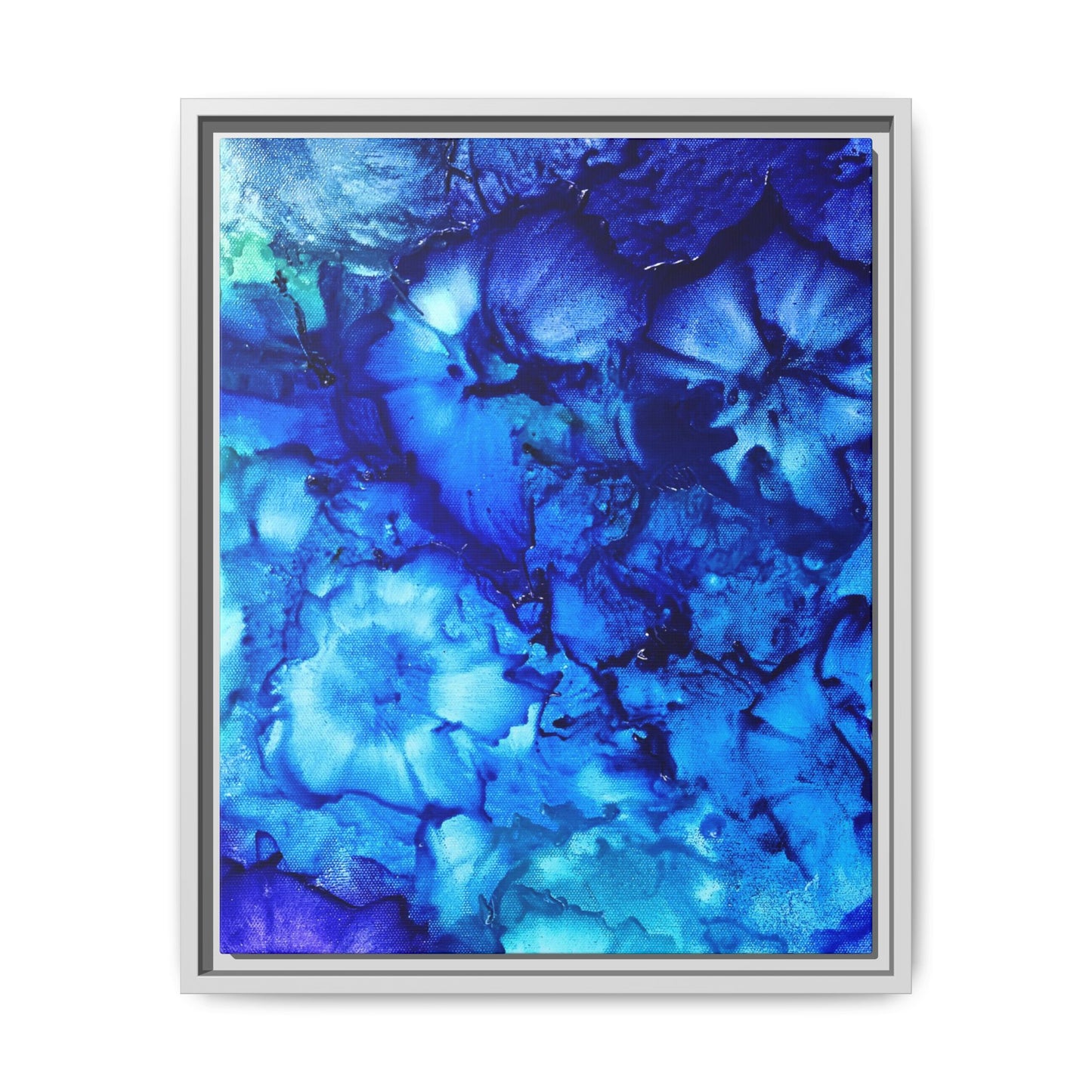 Serenity – Framed Canvas Art Print (16×20) | A Beginning in Stillness & Strength