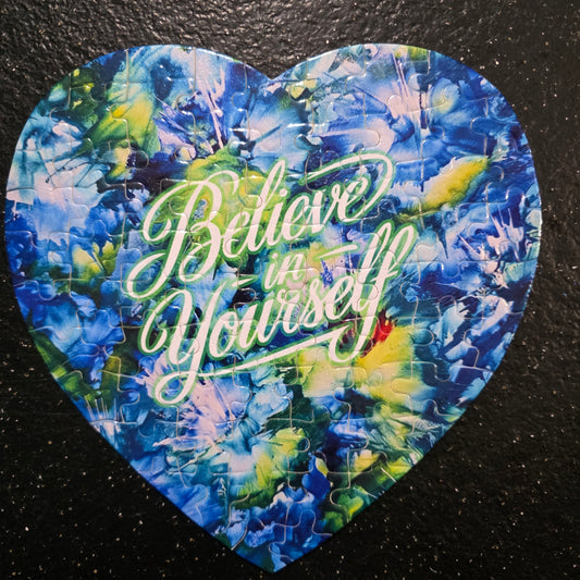Believe in Yourself – Heart Puzzle 💫