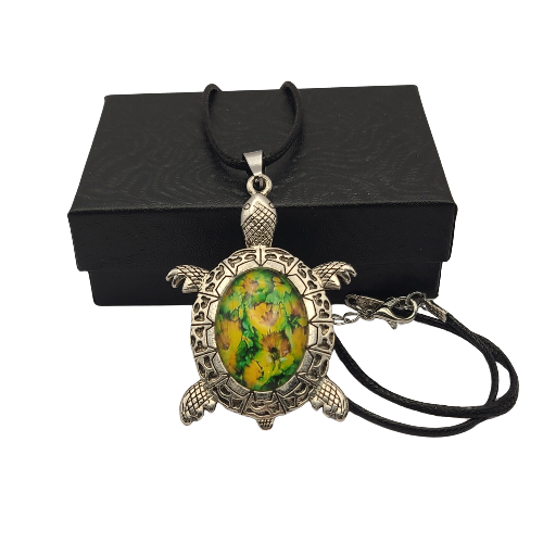 Sea Turtle Pendant – For Resilience, Strength & Perseverance ⭐⭐⭐⭐⭐ (1 review)