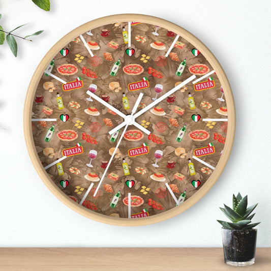 Mom's Italian Kitchen Wall Clock – A Taste of Home and Heart