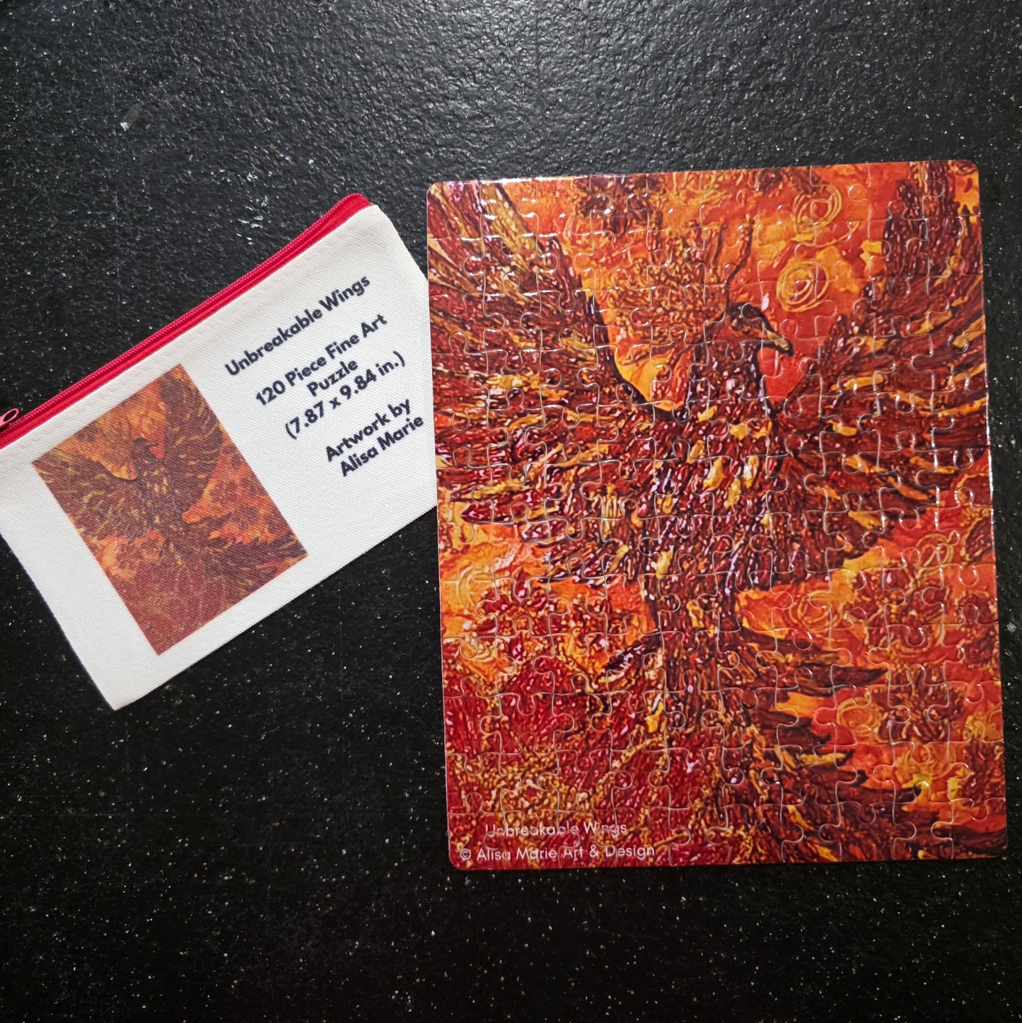 🔥 Unbreakable Wings Fine Art Puzzle