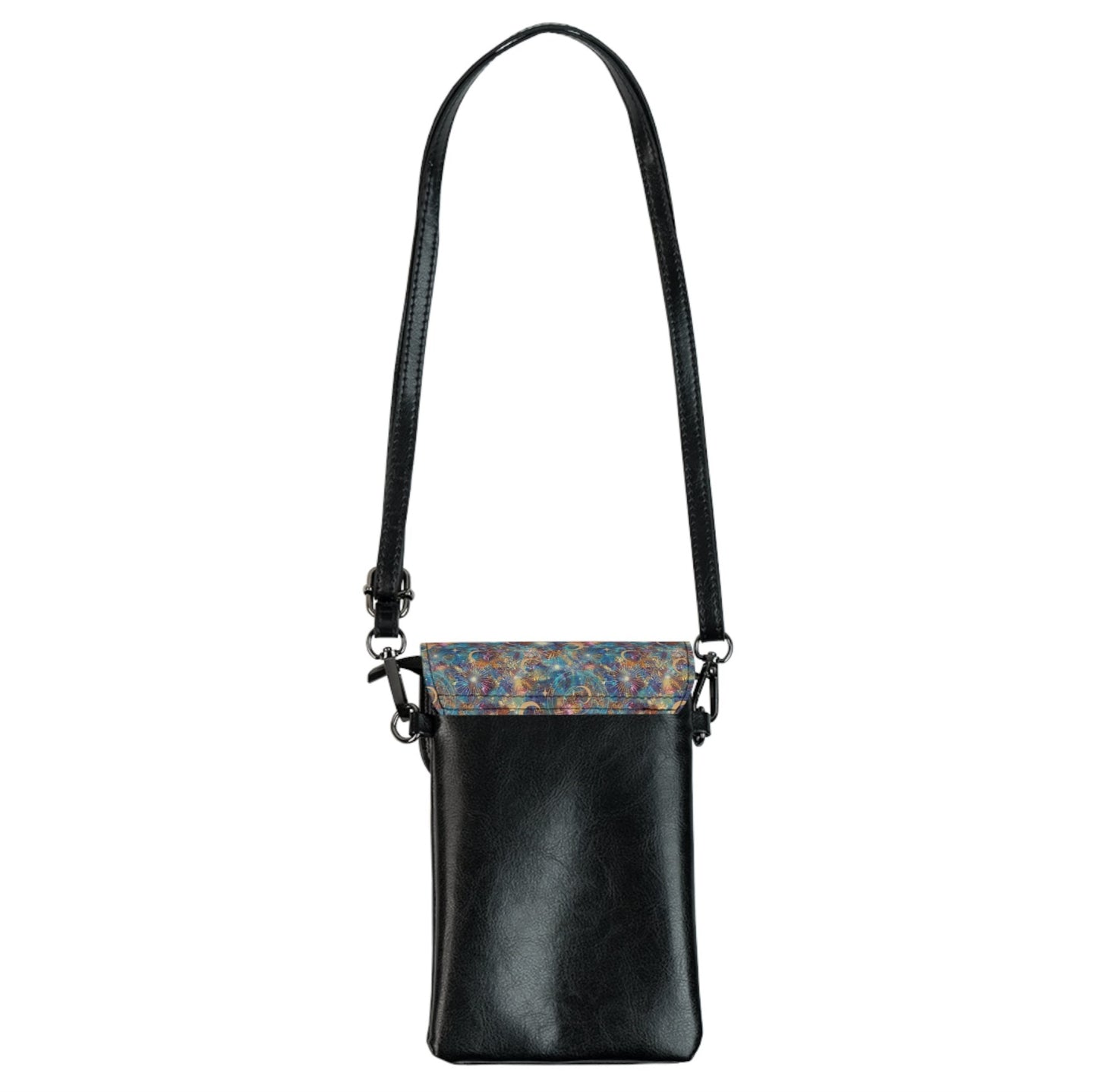 Celestial Vegan Leather Crossbody Phone Bag