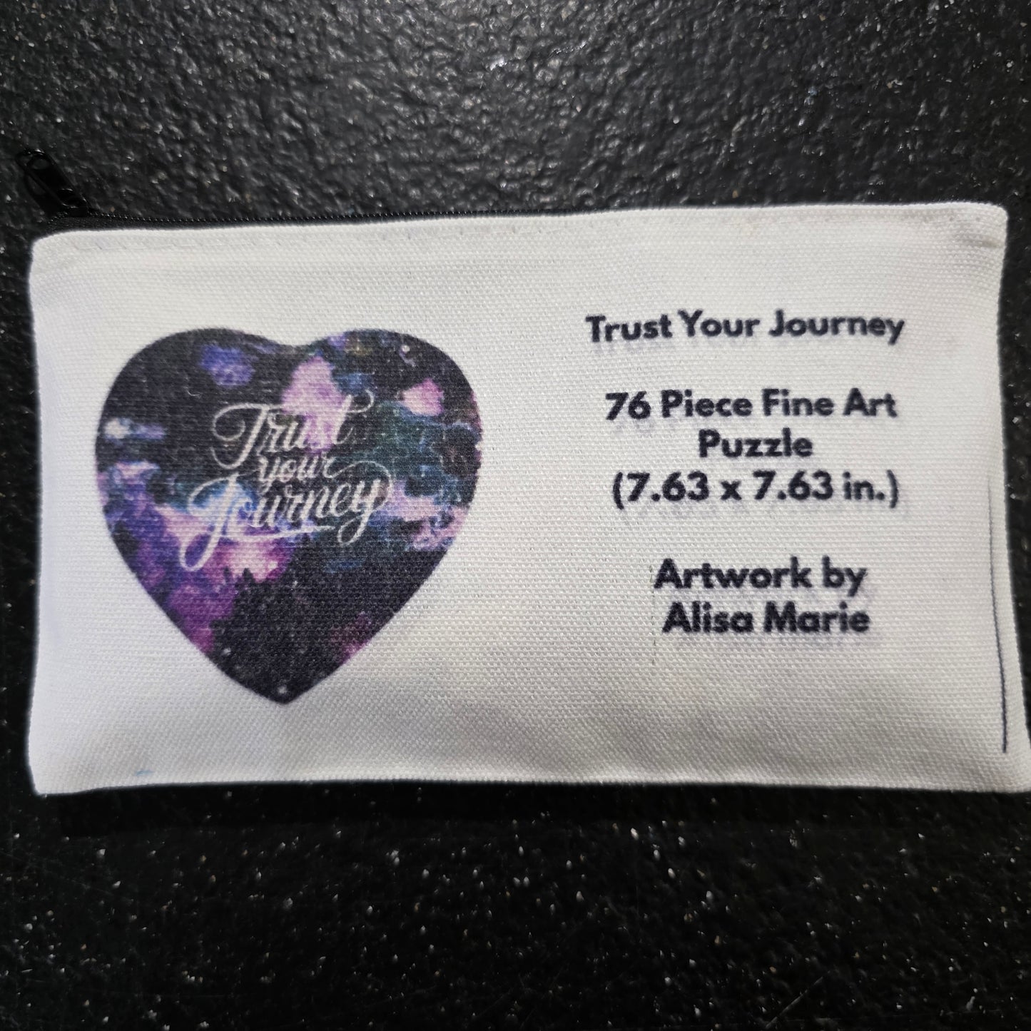 Trust Your Journey – Heart Puzzle 🌌