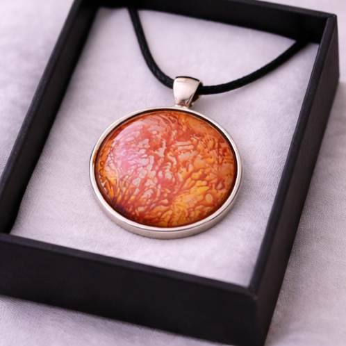 Rise Up Pendant - Creativity • Courage • Joy