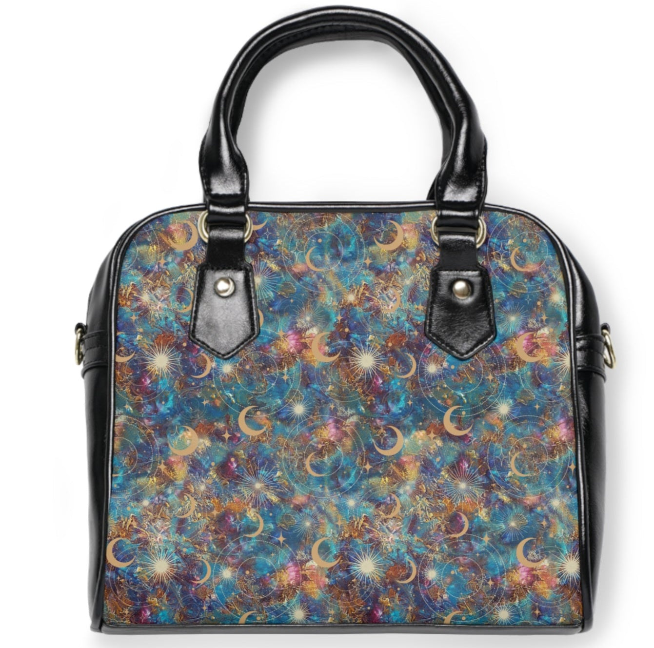 Celestial Handbag – Vegan Leather Crossbody & Tote